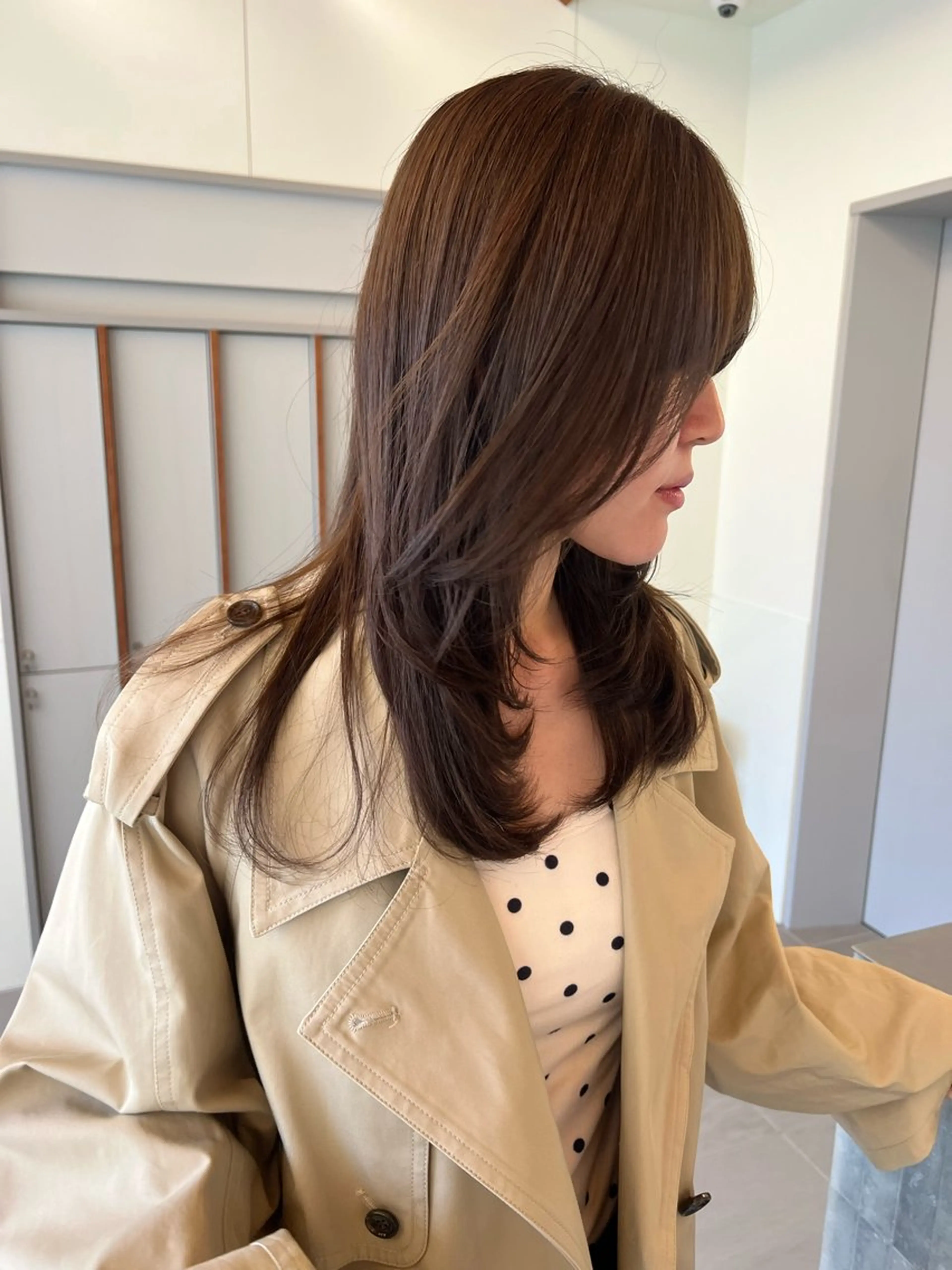 ロング カット ヘアカラー トリートメント LORENAO所属・柔らかいカラー🎀 rinaのヘアスタイル