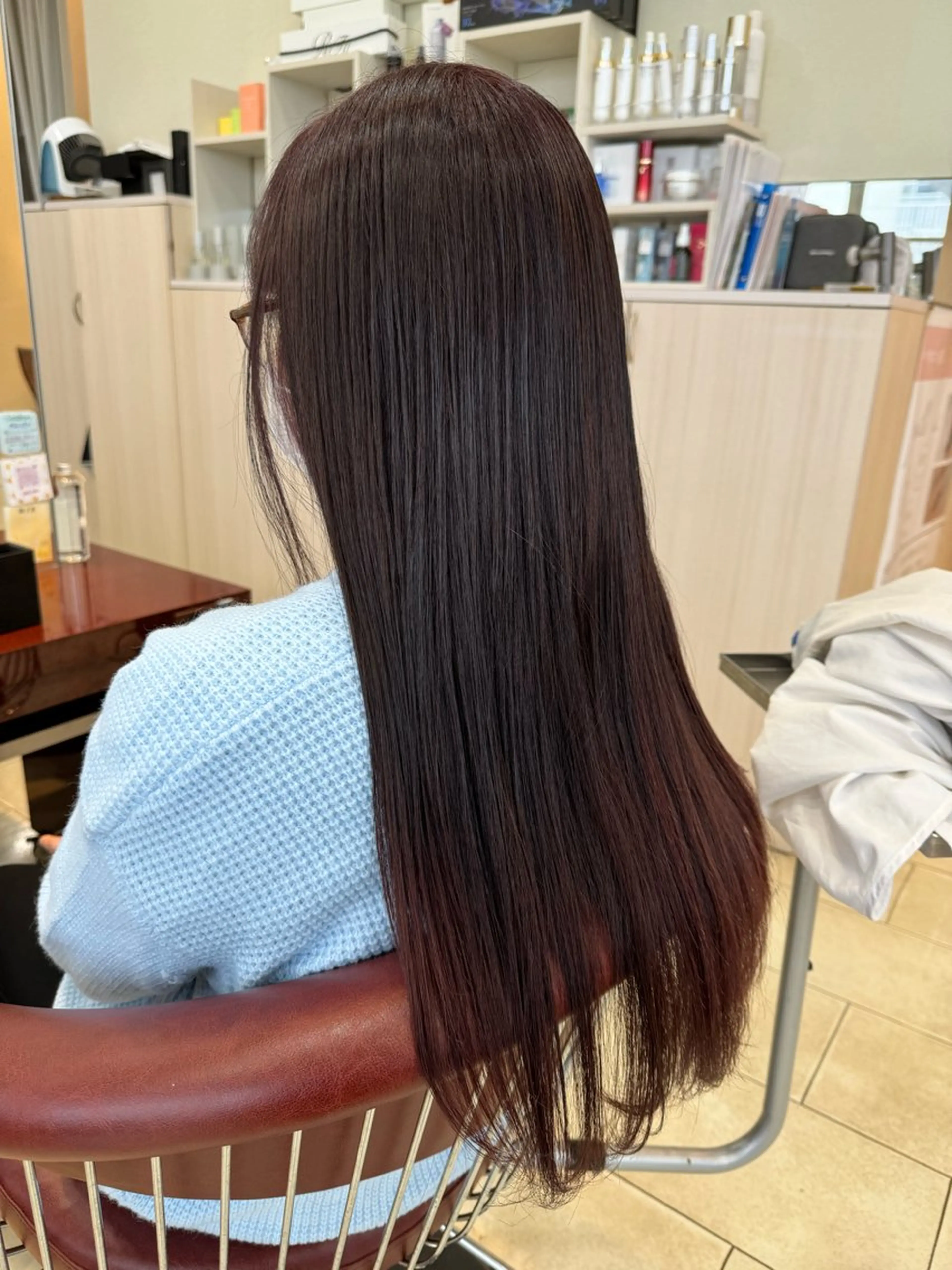 ロング カラー ブリーチ グラデーションカラー ブリーチなしカラー 🫧sara荒井店 樹🫧のヘアスタイル