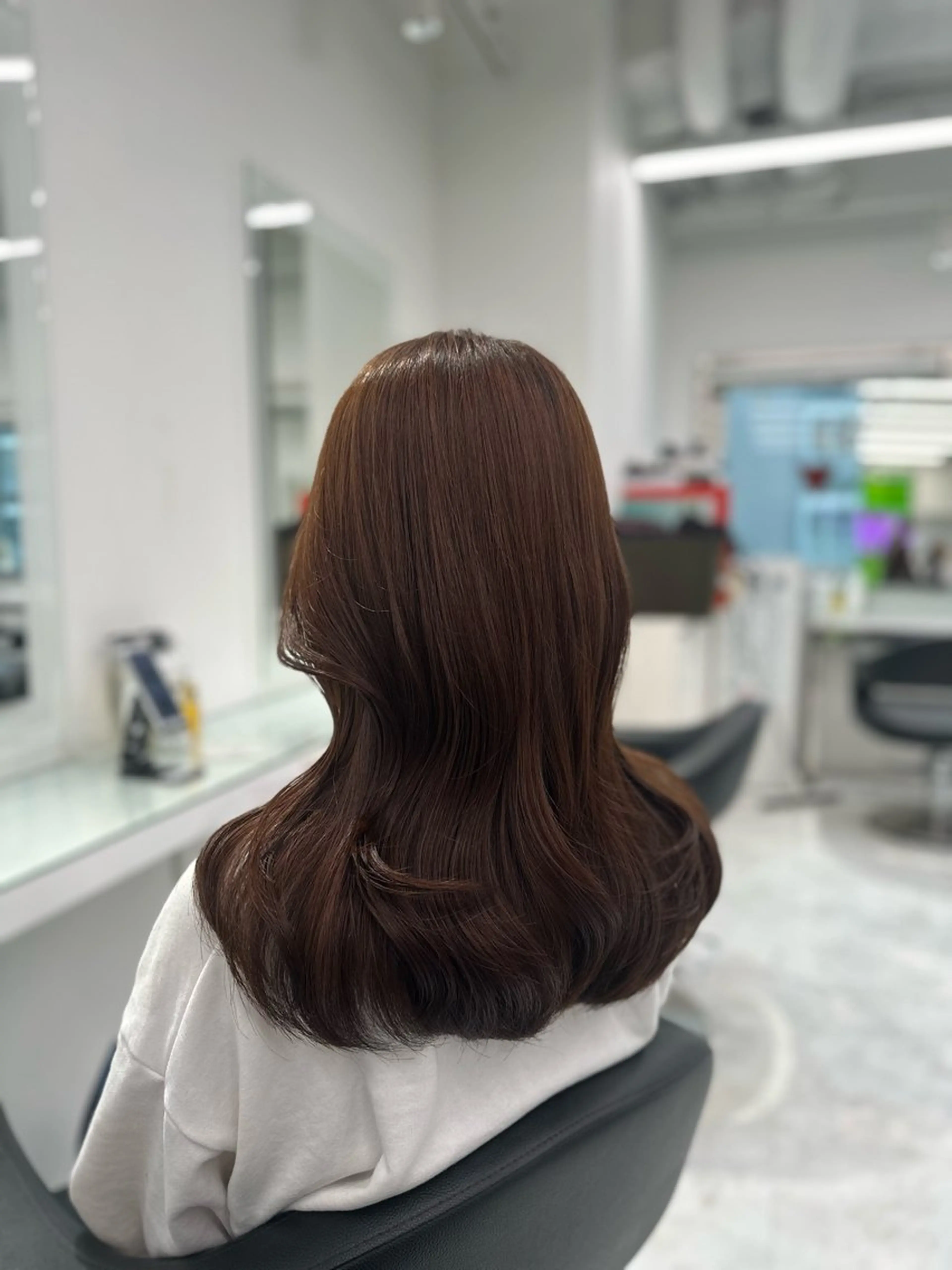 ロング カラー ヘアカラー ヘアセット ❄最強かわいいカラー ❄️MINA❄️のヘアスタイル