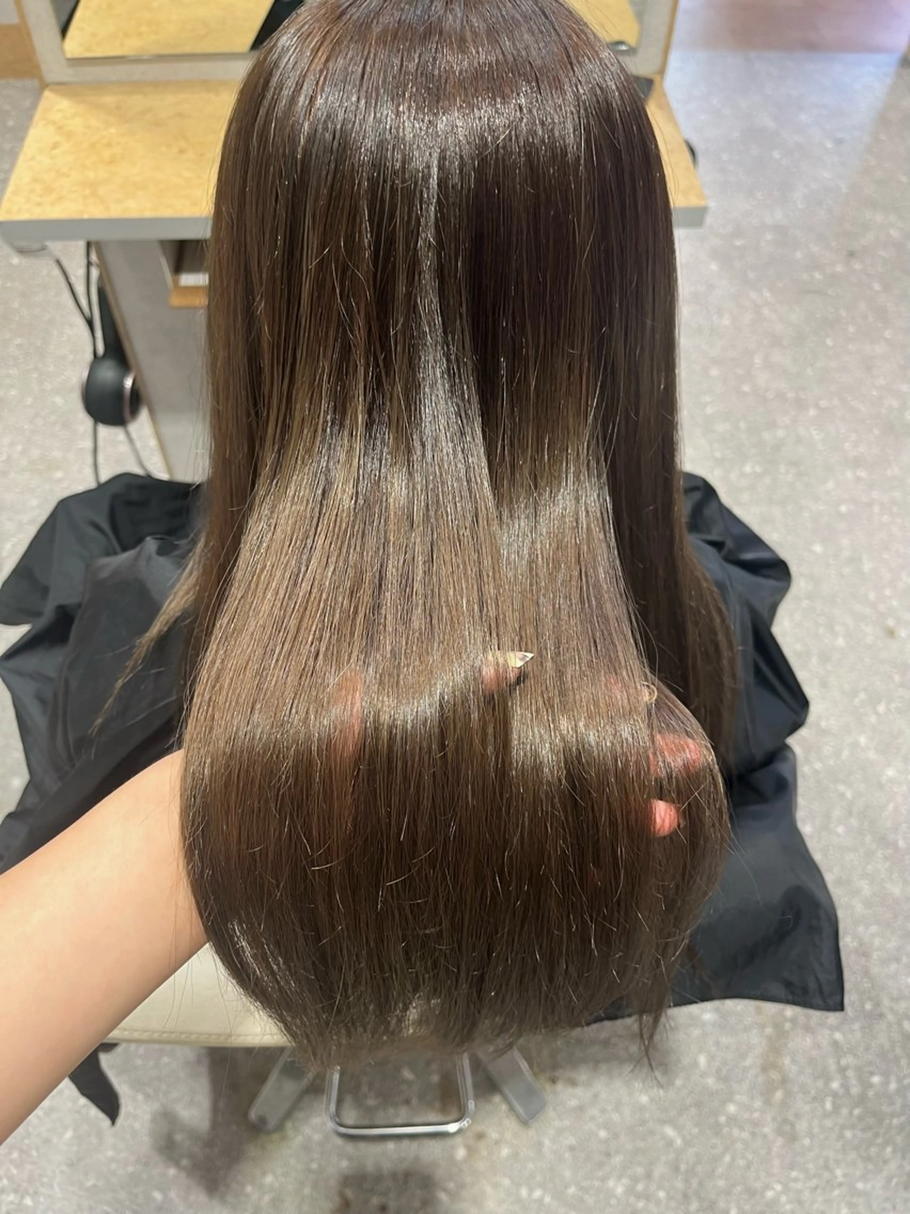 ロング カラー 透明感カラー ヘアカラー トリートメント Juna✂️ レイヤー / ボブのヘアスタイル