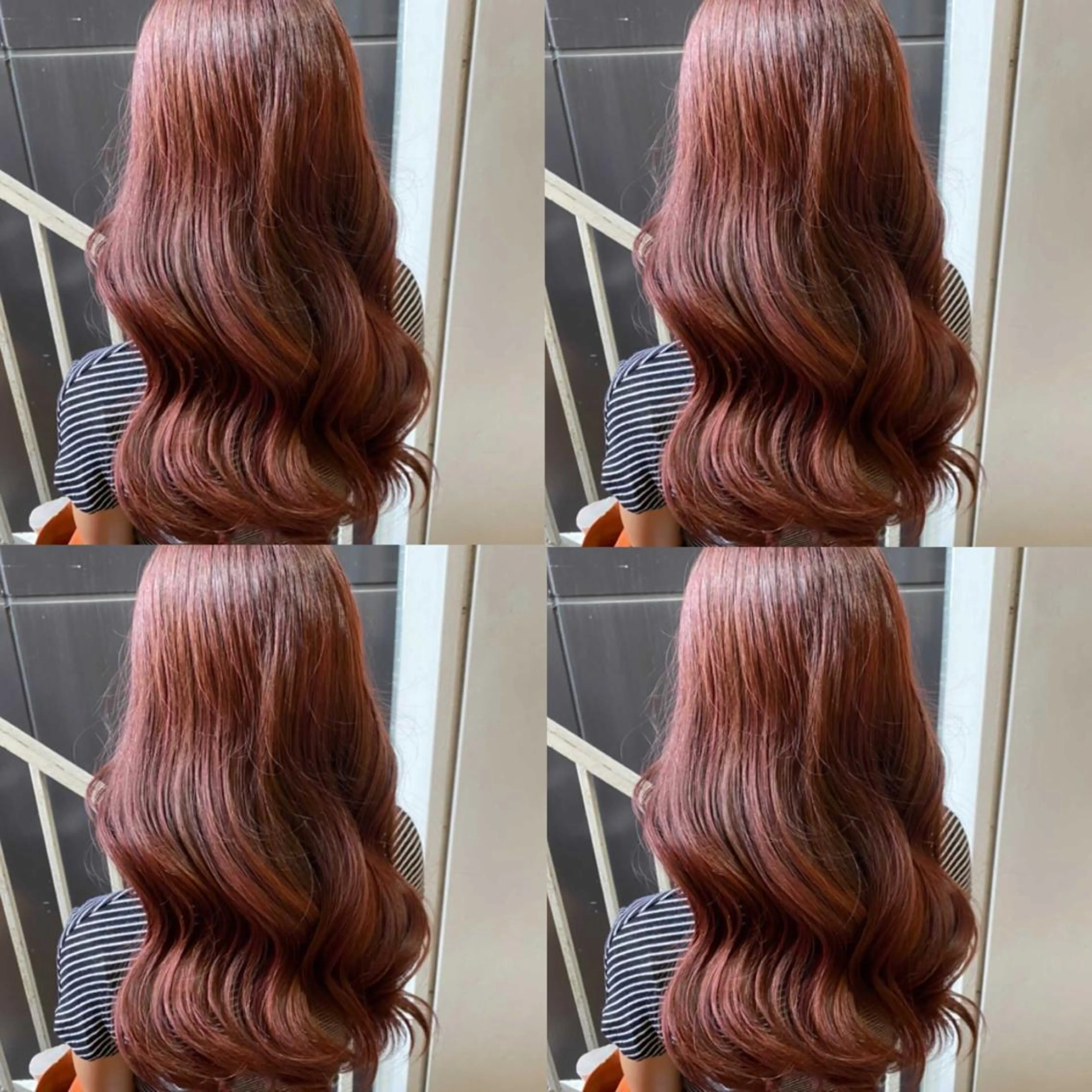 セミロング カラー ヘアアレンジ ヘアカラー トリートメント 🦋韓国ヘア 坂本 菜摘🦋のヘアスタイル