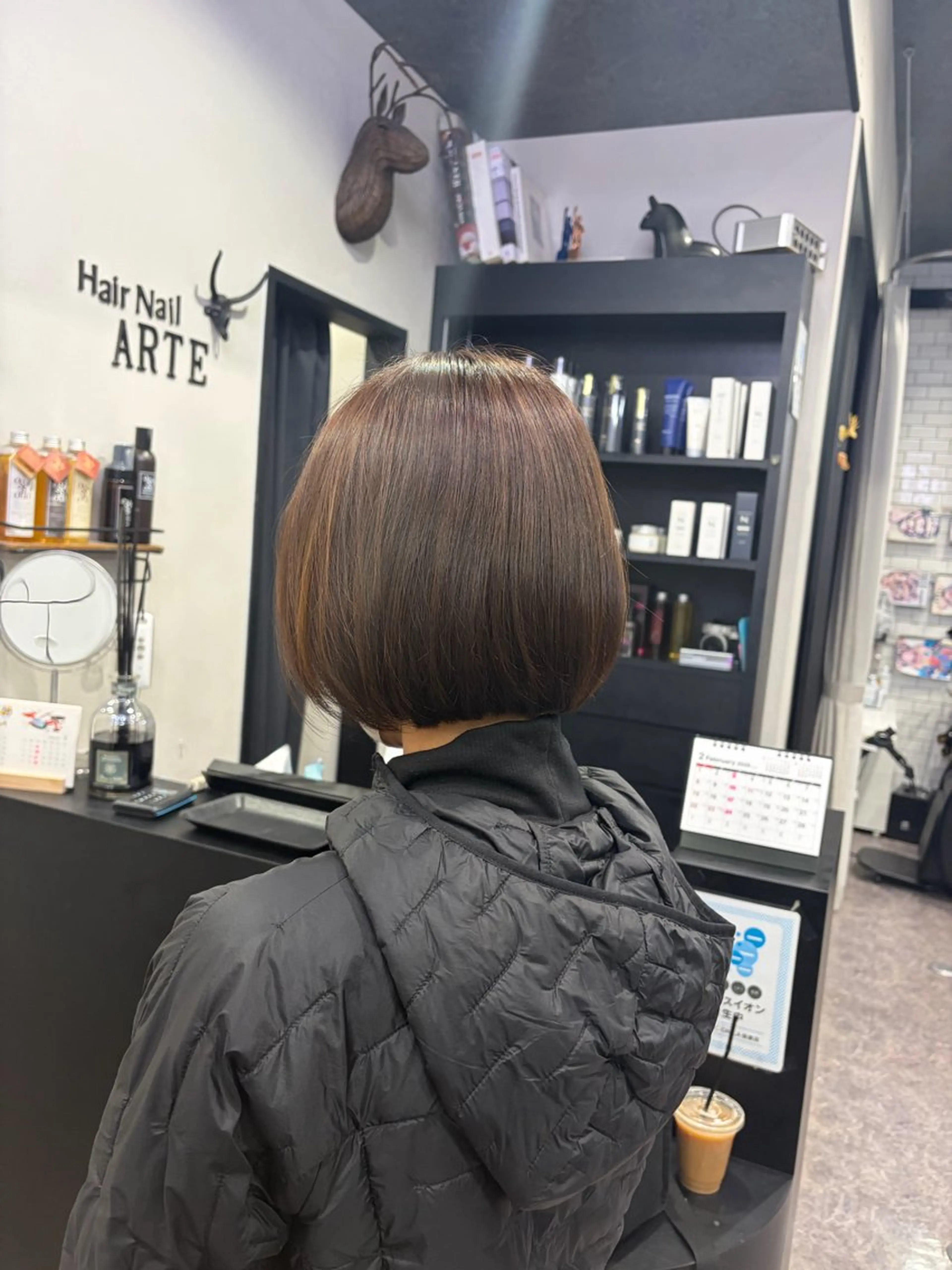 ショート カット 友滝 真菜美のヘアスタイル