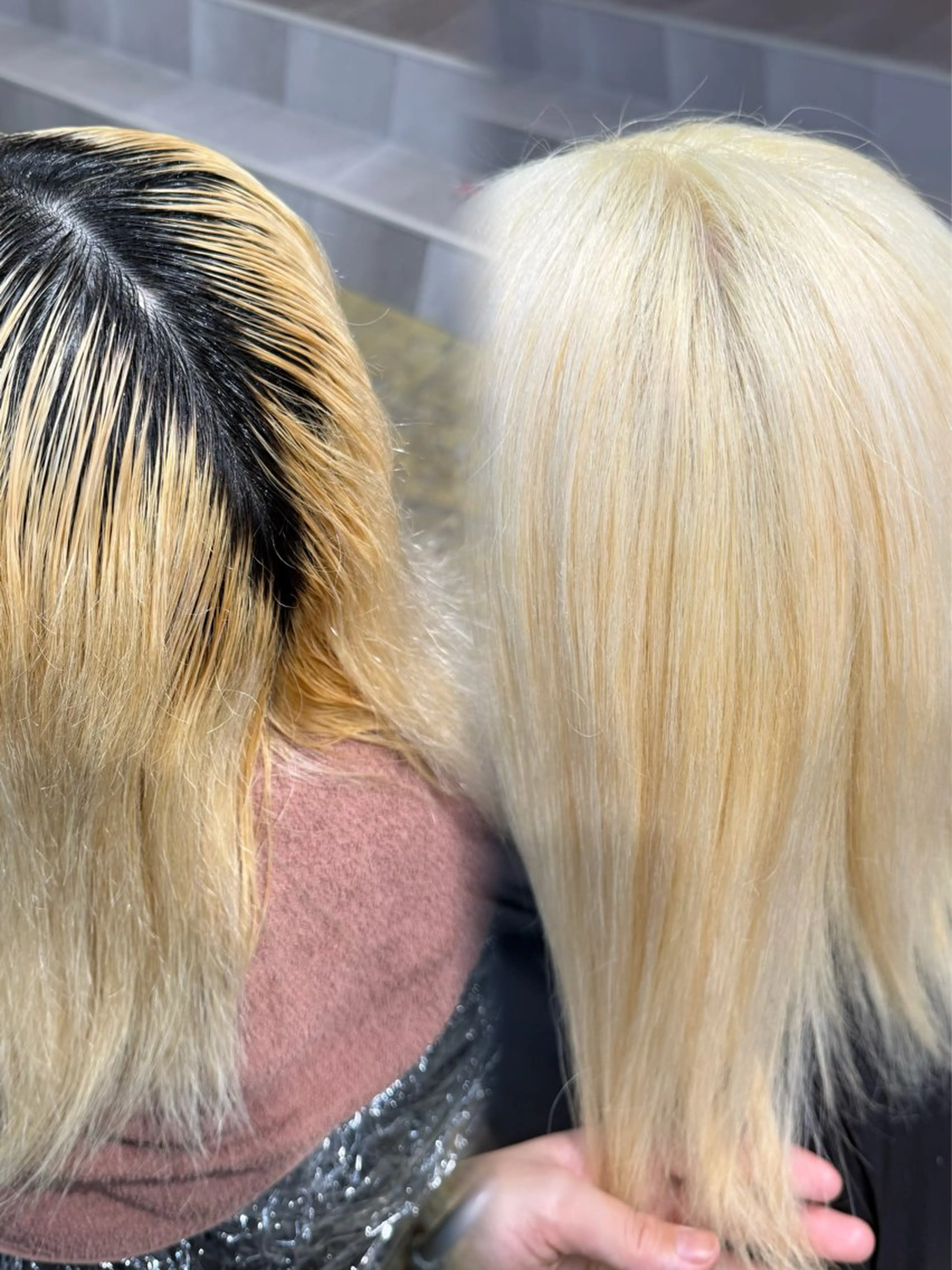 カラー ヘアカラー ルシ🎨/ハイトーン デザイン/髪質改善のヘアスタイル