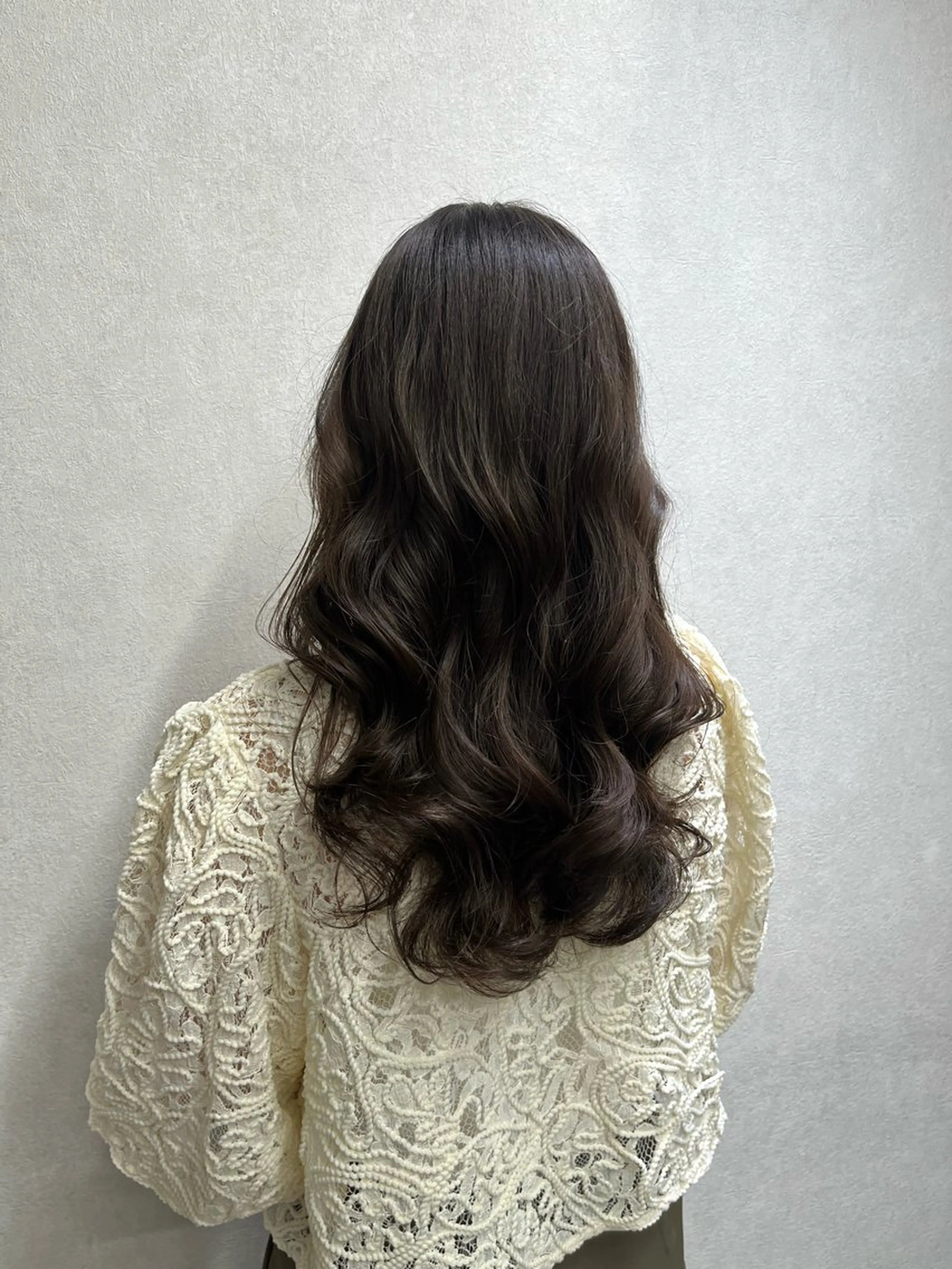 セミロング カラー パーマ ヘアアレンジ カット パーマ トリートメント 愛されカラー🩷 はるなのヘアスタイル