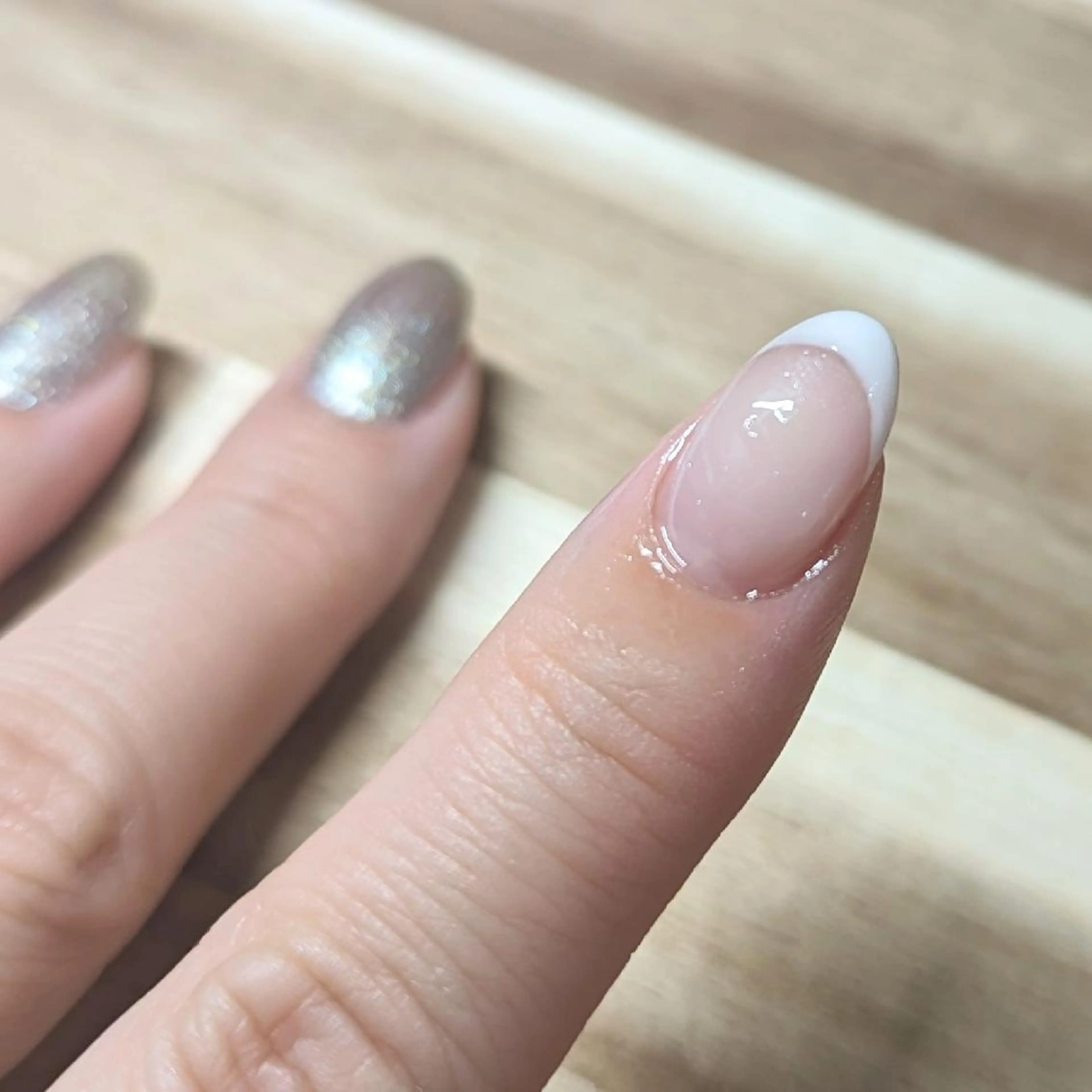 ネイル フレンチネイル VIBLISS福岡店 yurichanのネイルデザイン