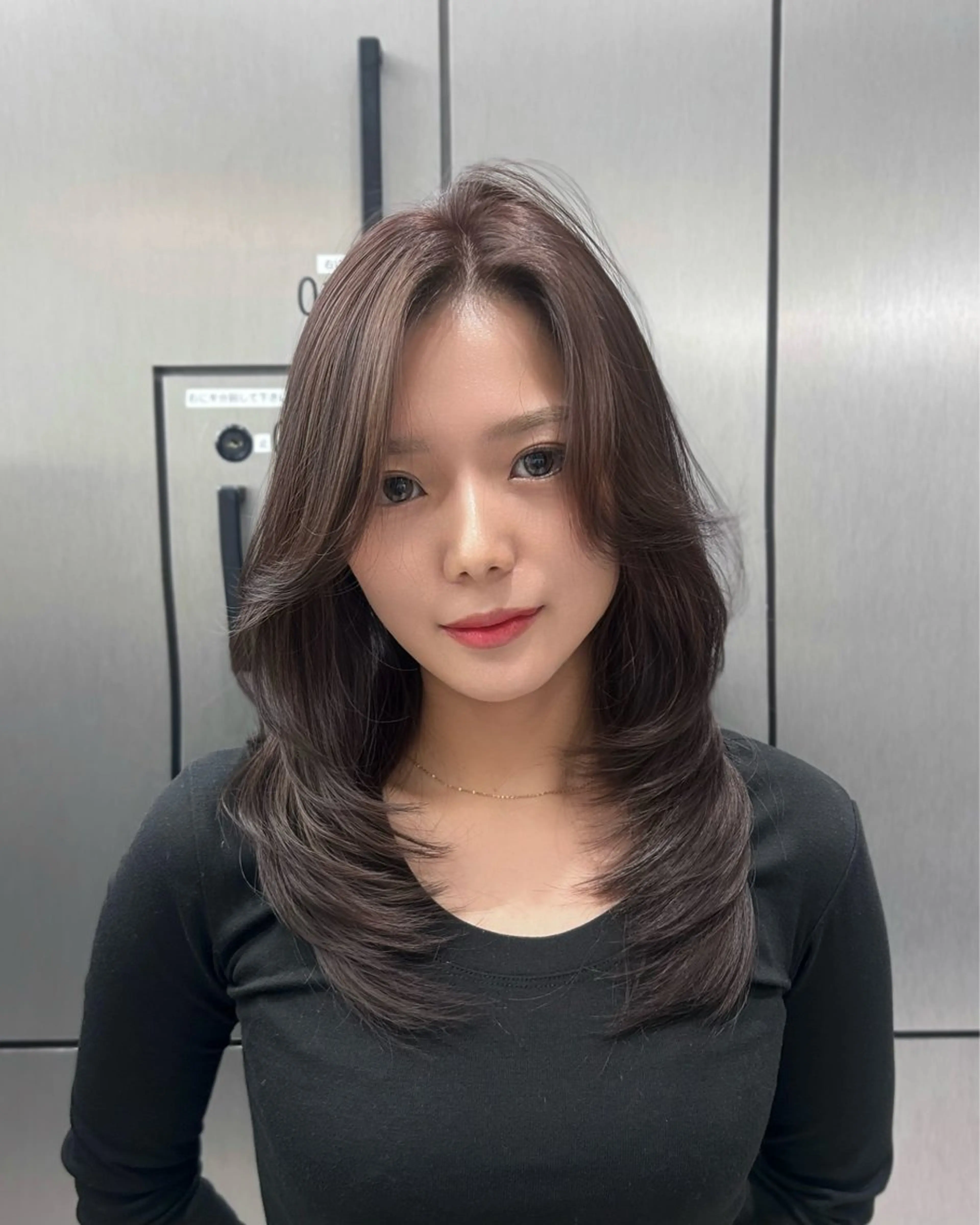 ロング レイヤーカット カット ヘアカラー トリートメント 大人レイヤー/艶美髪 🇺🇸TOMONAのヘアスタイル