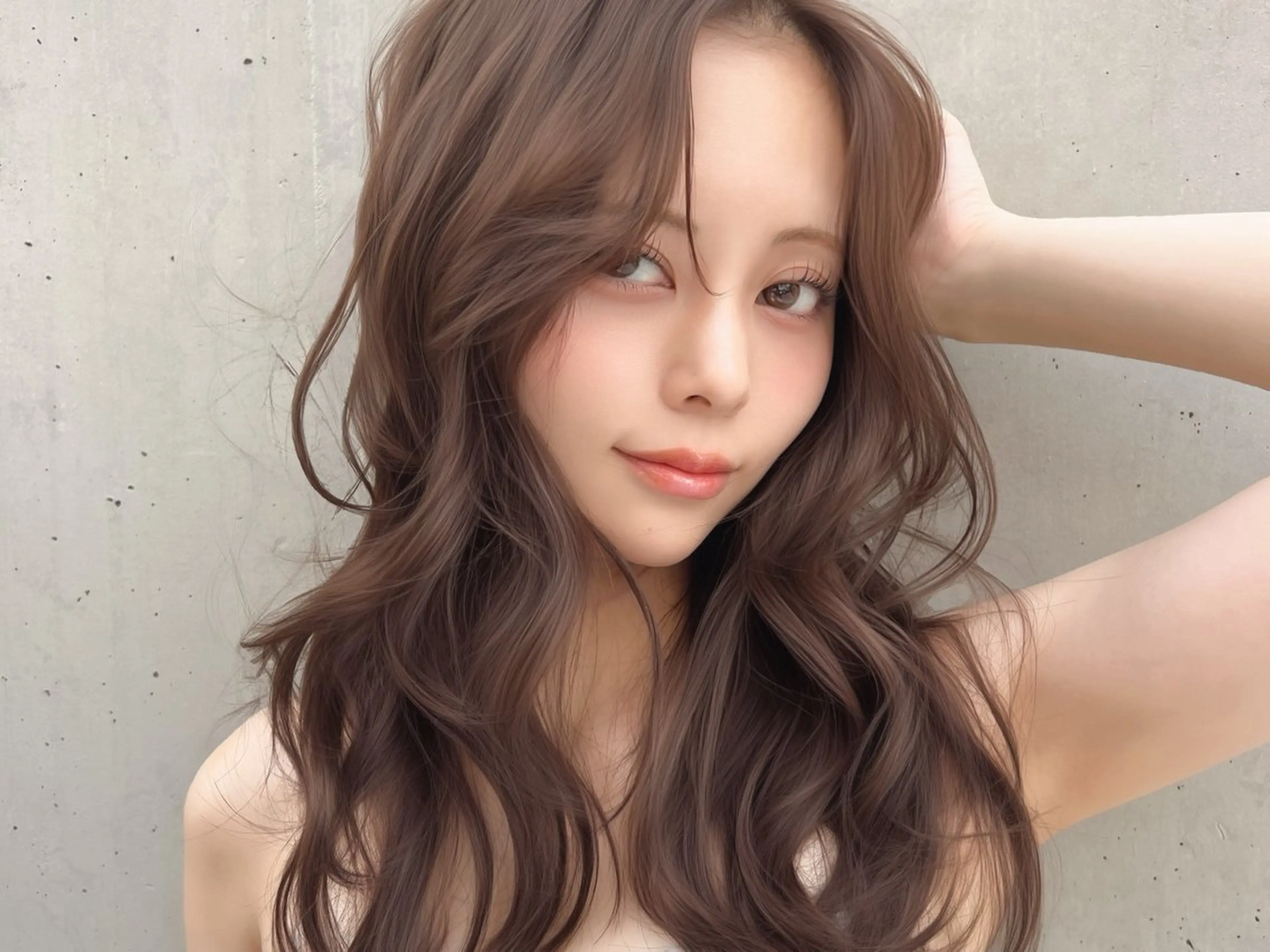 ロング カラー ヘアアレンジ ヘアカラー トリートメント 名駅/垢抜けカラー/ 髪質改善/リナ♡のヘアスタイル