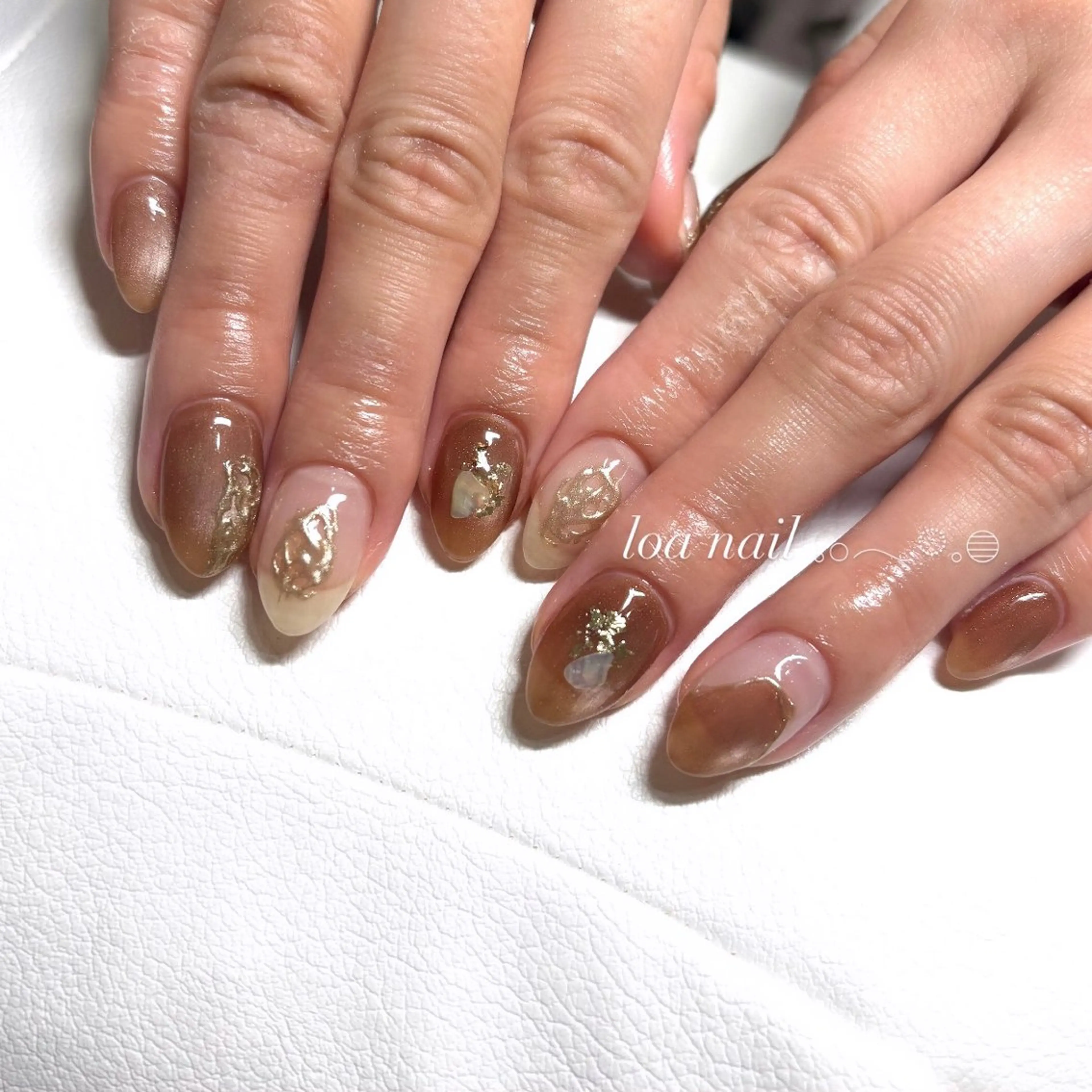 ネイル ハンドネイル loa nailのネイルデザイン