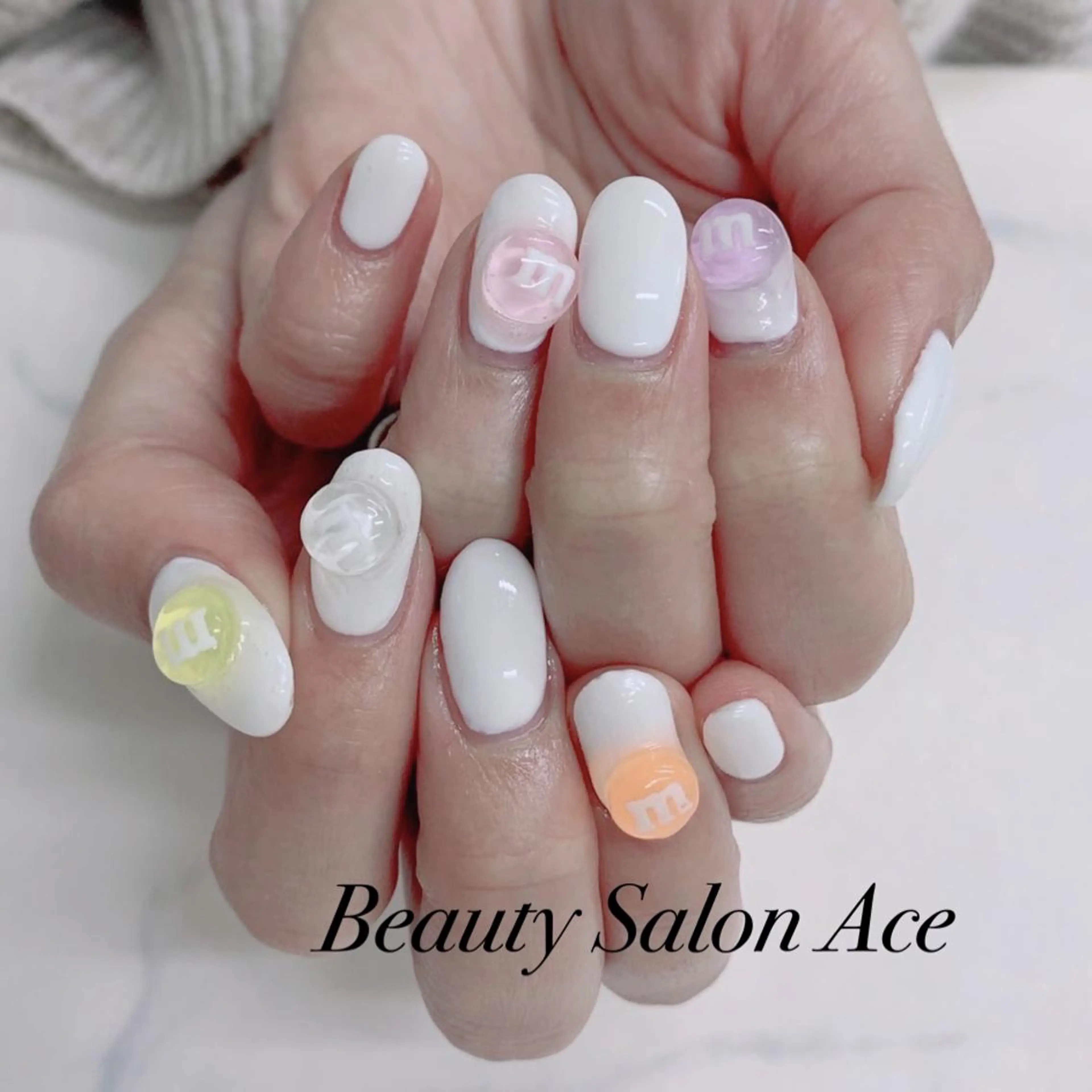ネイル メンズネイル ワンカラーネイル 春ネイル Beauty Salon Ace(ネイルサロン エース)所属・池袋フィルイン Ace♡Nailのネイルデザイン