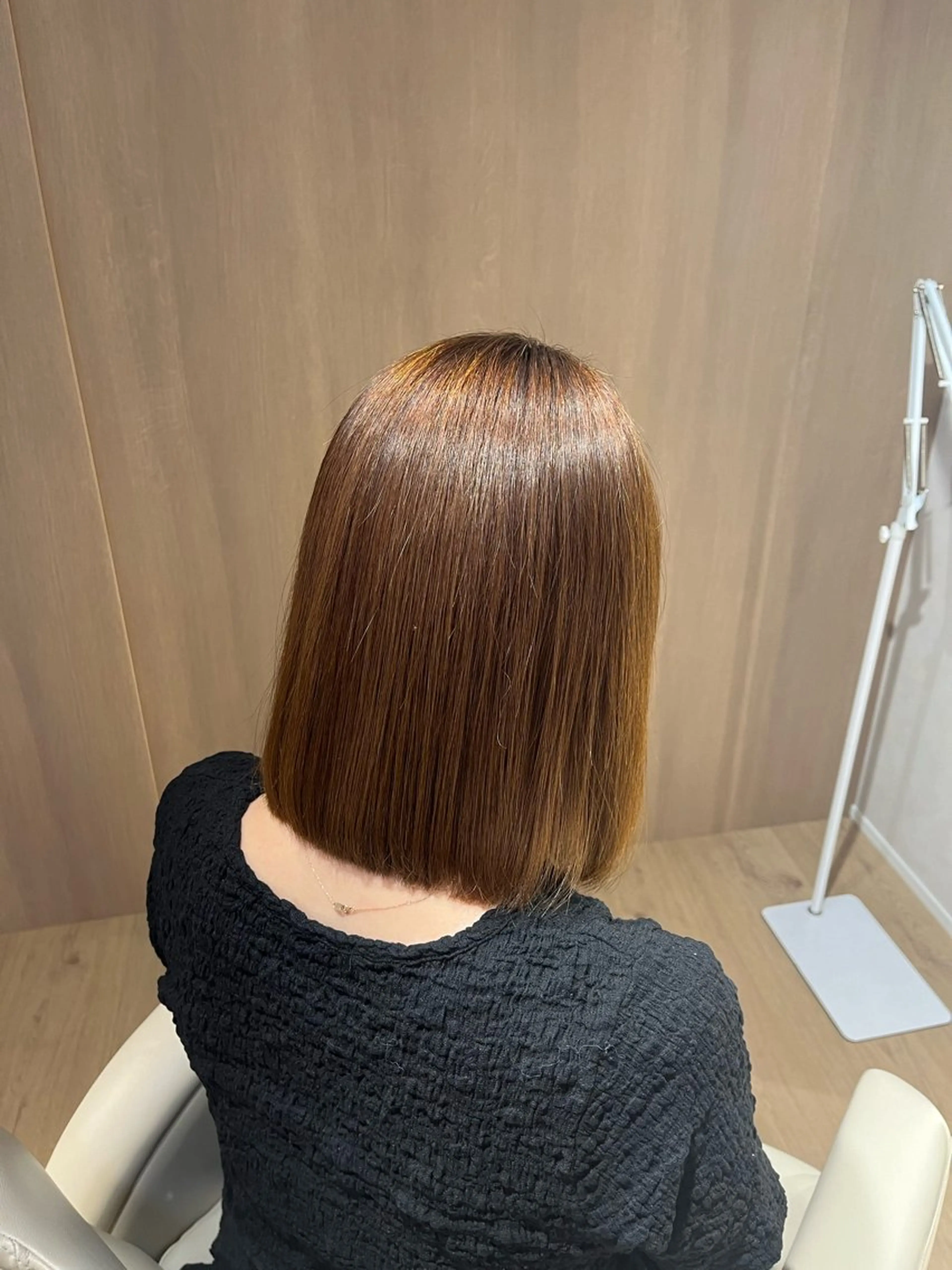 ショート パーマ 縮毛矯正 大西 愛梨のヘアスタイル