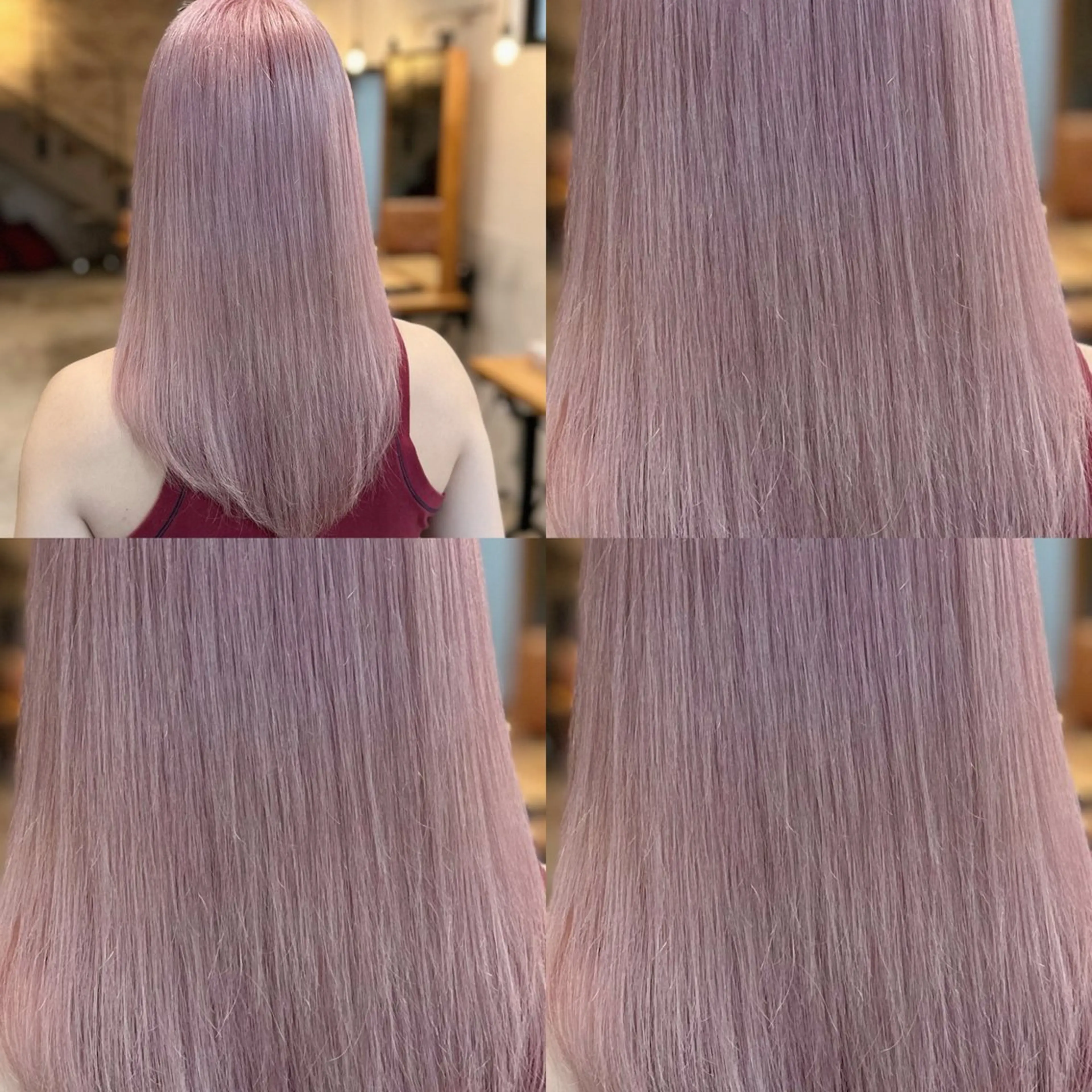 セミロング ヘアカラー 秋葉原　柏木絢汰 ✨当日予約okのヘアスタイル