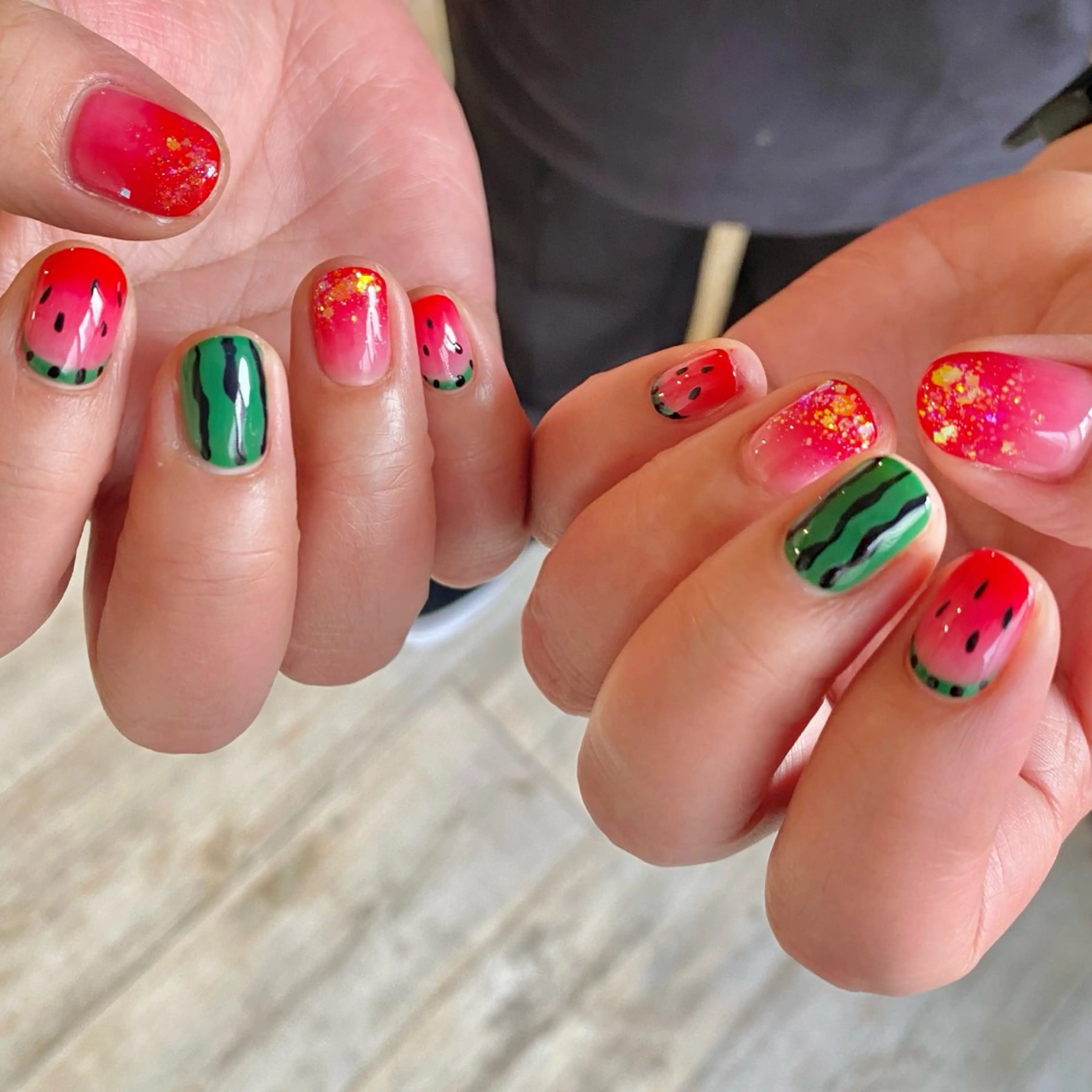 ネイル 夏ネイル Loca.nails Kasumiのネイルデザイン
