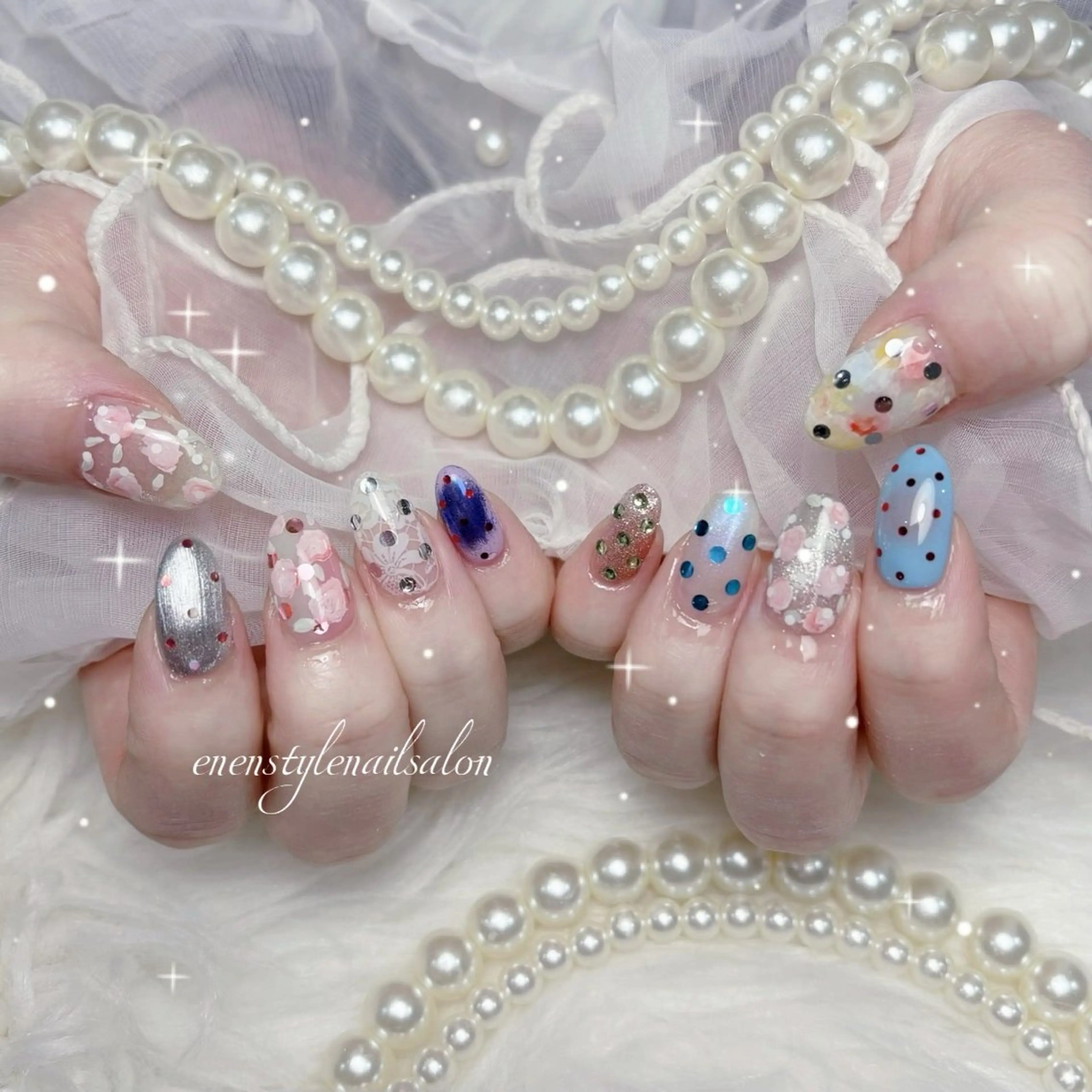 ネイル ハンドネイル 👑enen style👑のネイルデザイン