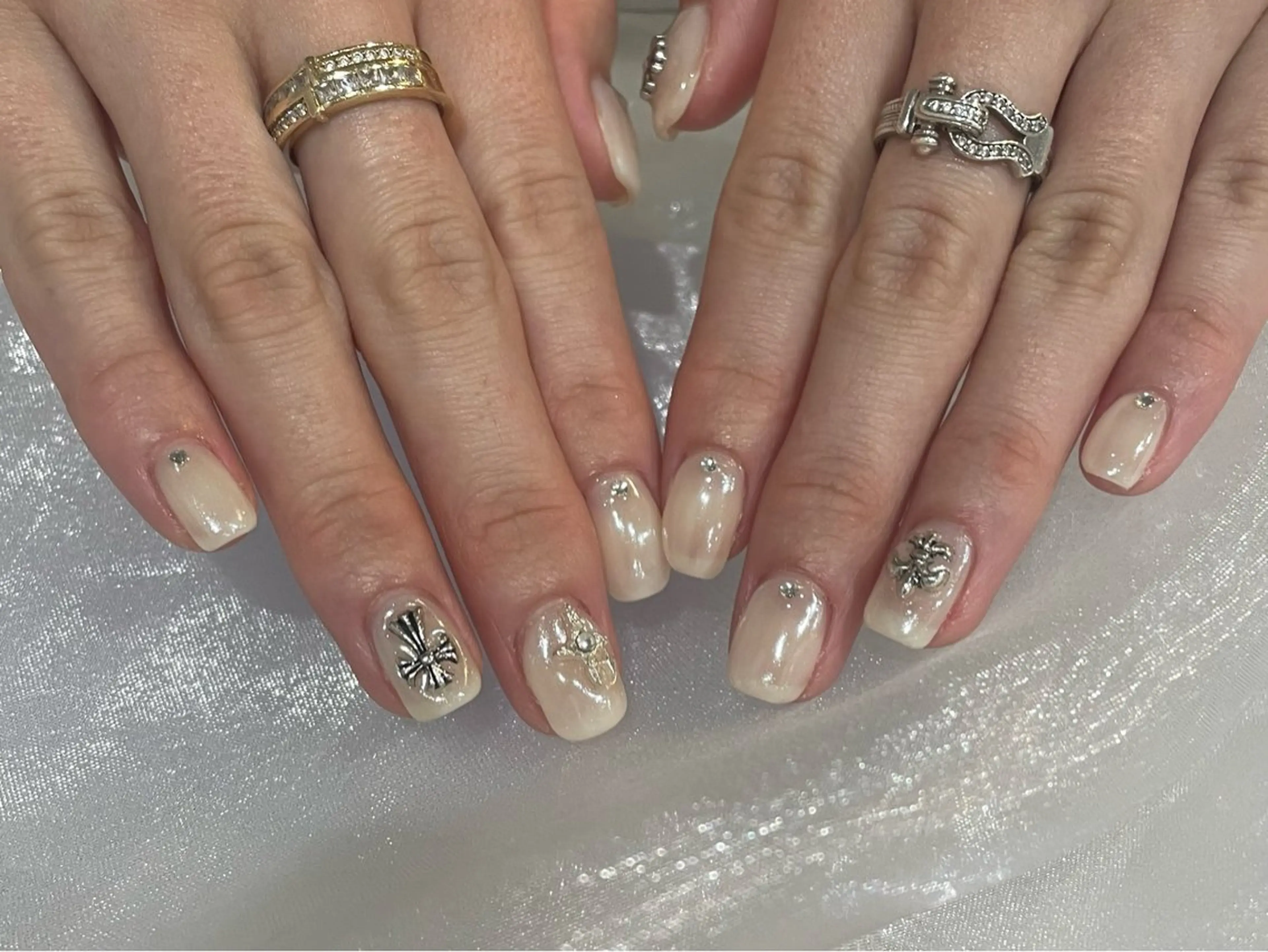 🦄オーロラネイル🦄【オフあり】の写真