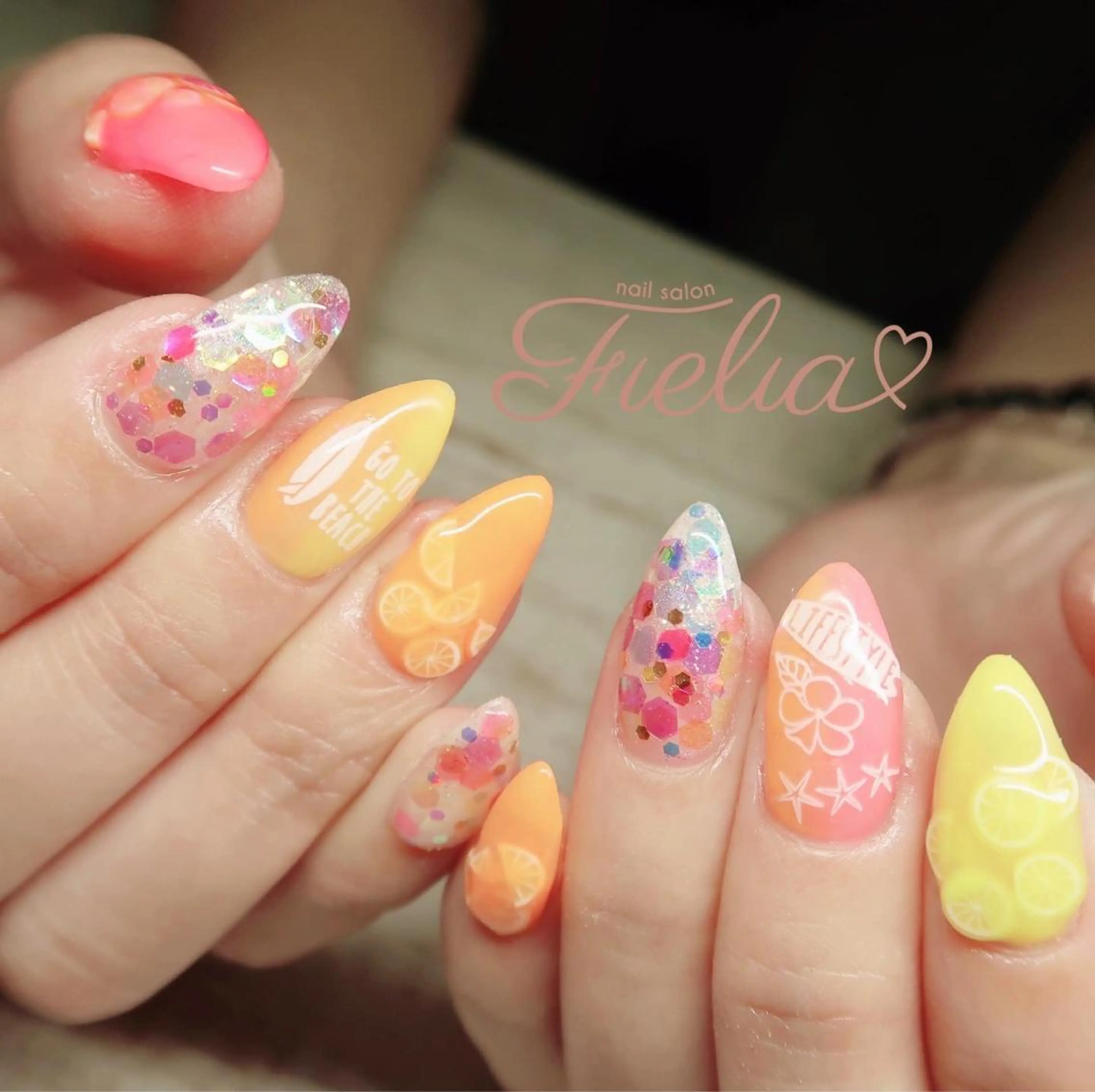 ネイル ハンドネイル Fielia momoのネイルデザイン