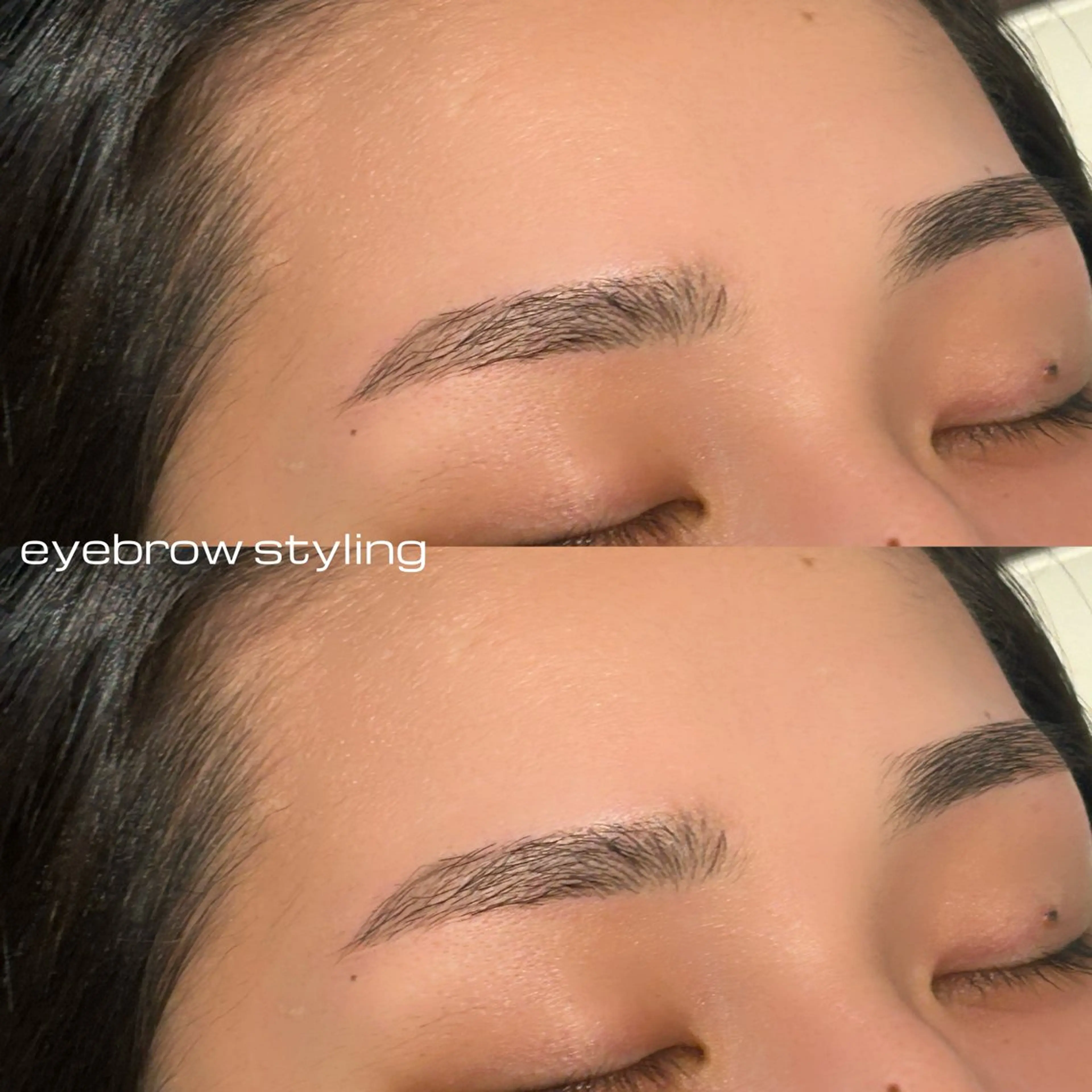 アイブロウ ワックス脱毛 Calm茅ヶ崎 Yoshidaのマツエク・マツパデザイン