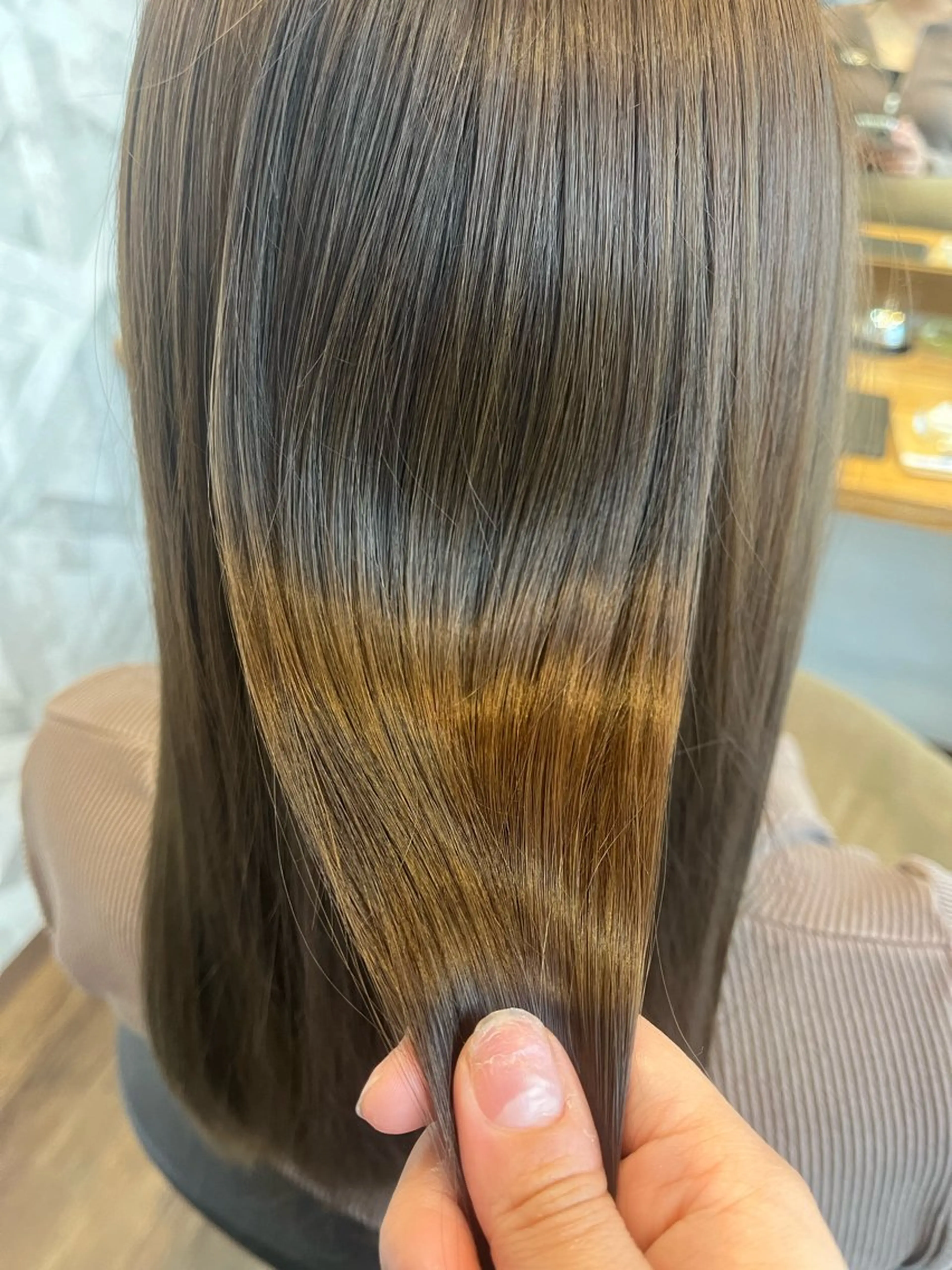 カット＋ワンカラー＋3STEPトリートメント🧴の写真