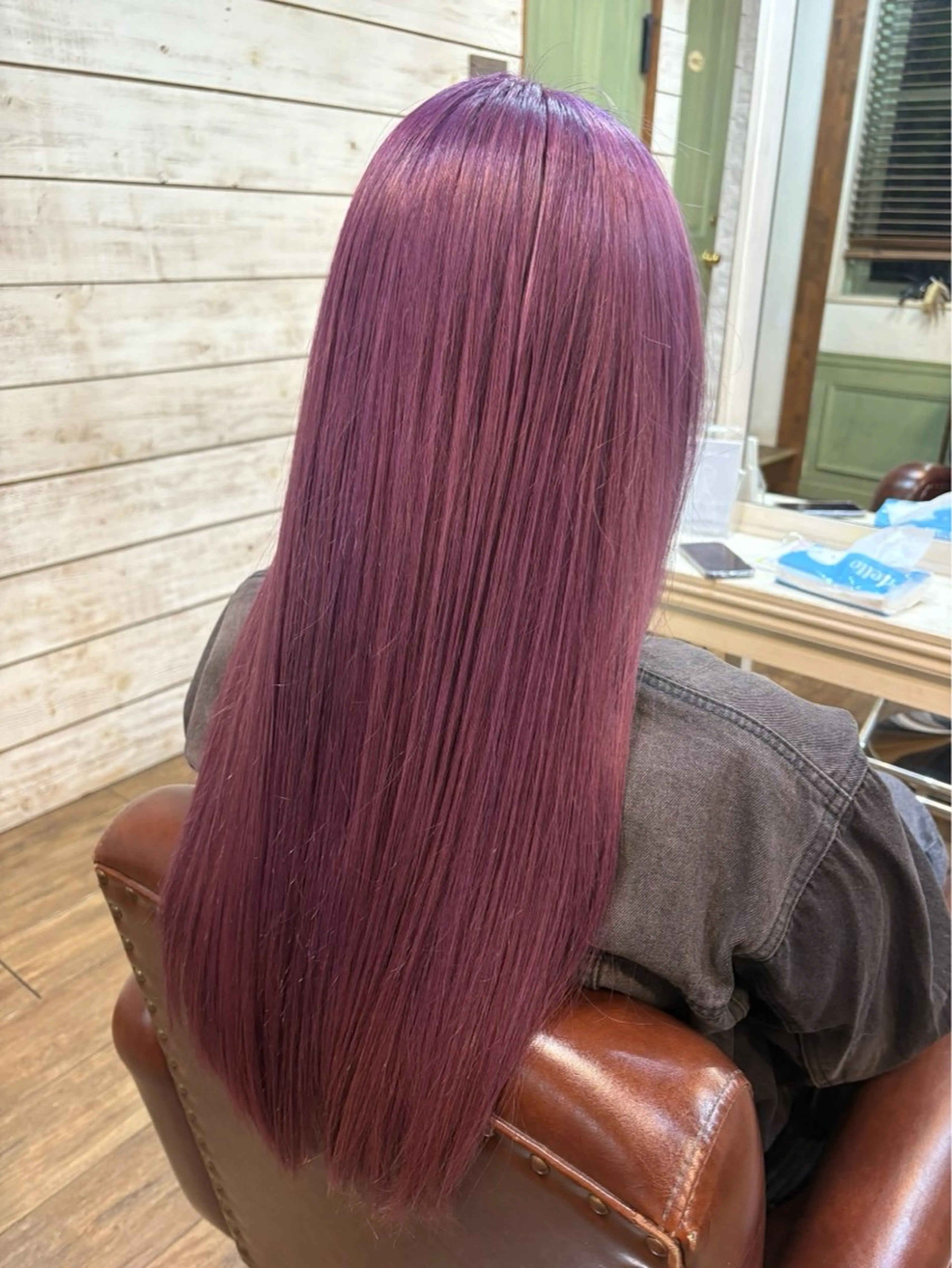 ロング ピンクラベンダー ヘアカラー 【Belle】 MIYUKO🤎のヘアスタイル