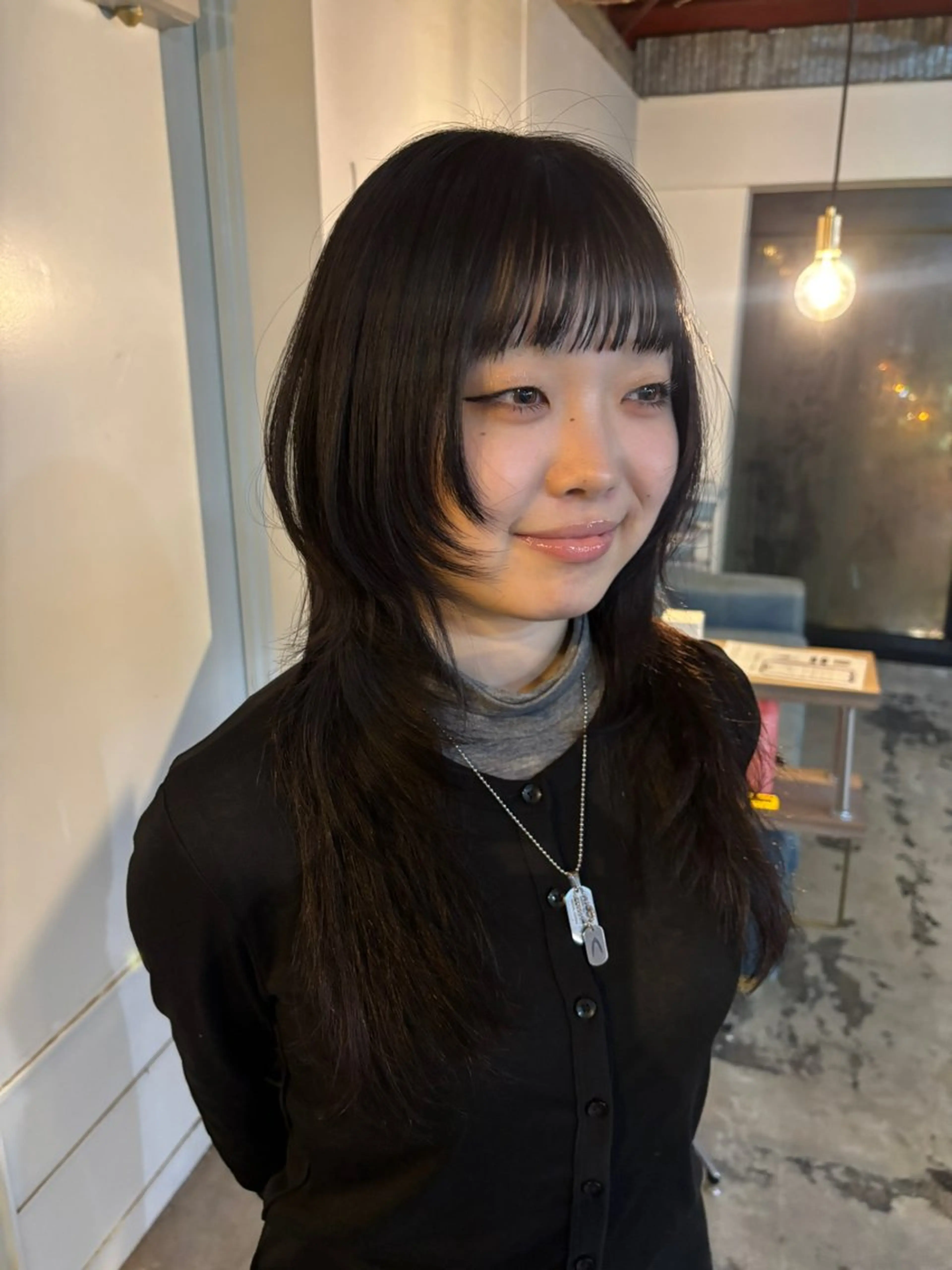 ロング カラー カット ヘアカラー トリートメント 🌐NATSUMI 🌐【寒色カラー】のヘアスタイル