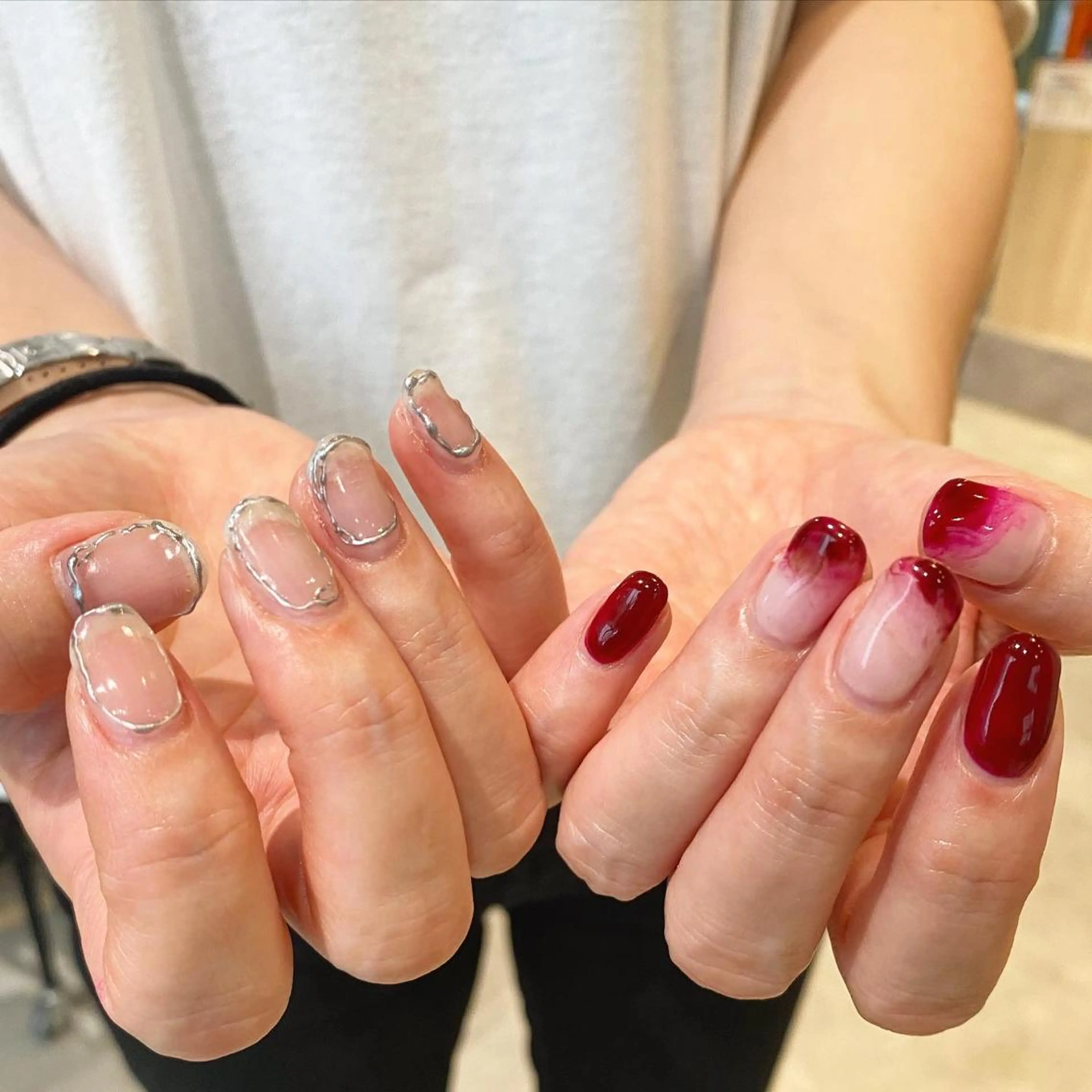 ネイル AO所属・RISAKO 艶髪モテヘア🎀府中のヘアスタイル