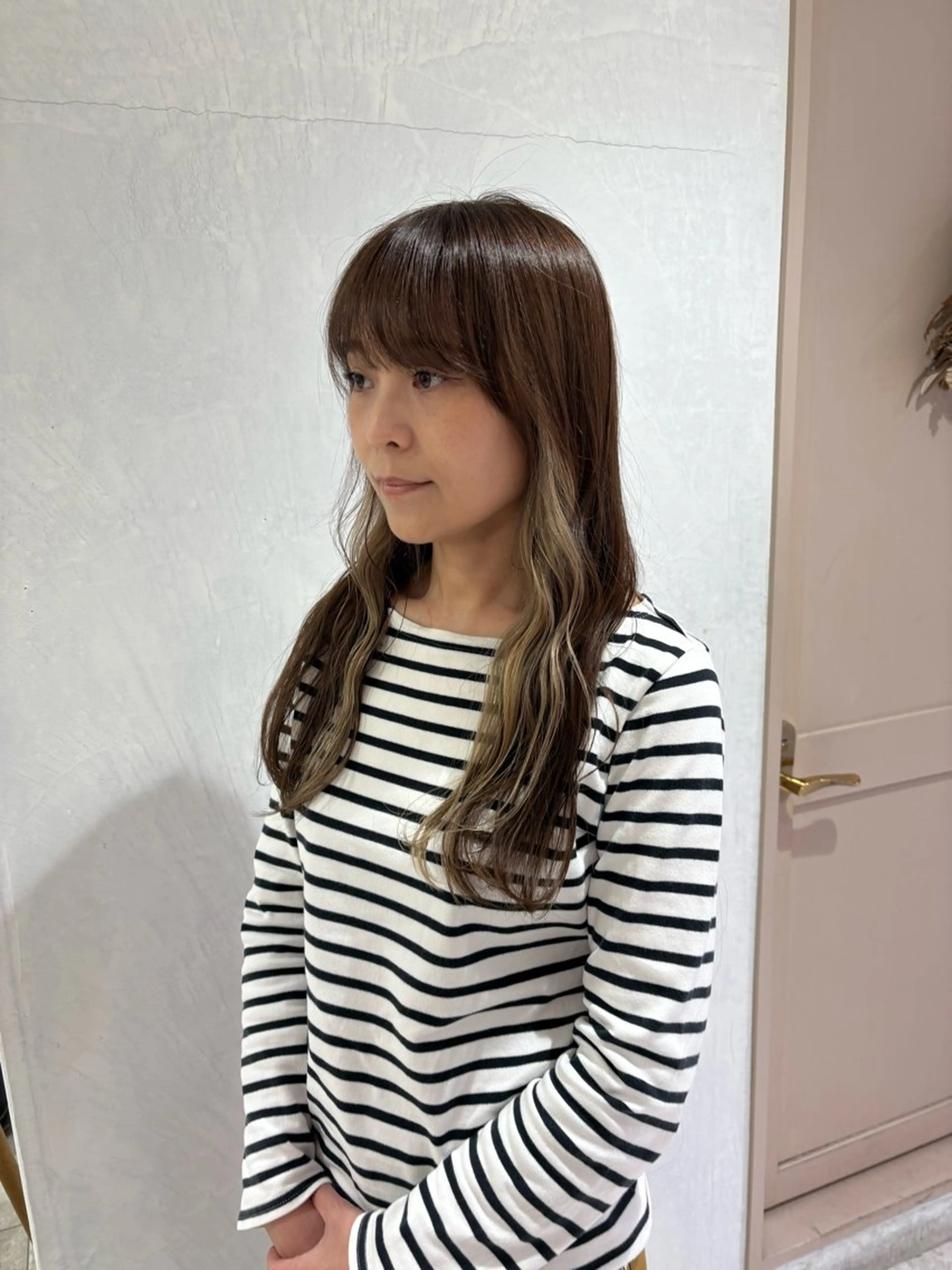 ロング 小林 篤滋郎のヘアスタイル