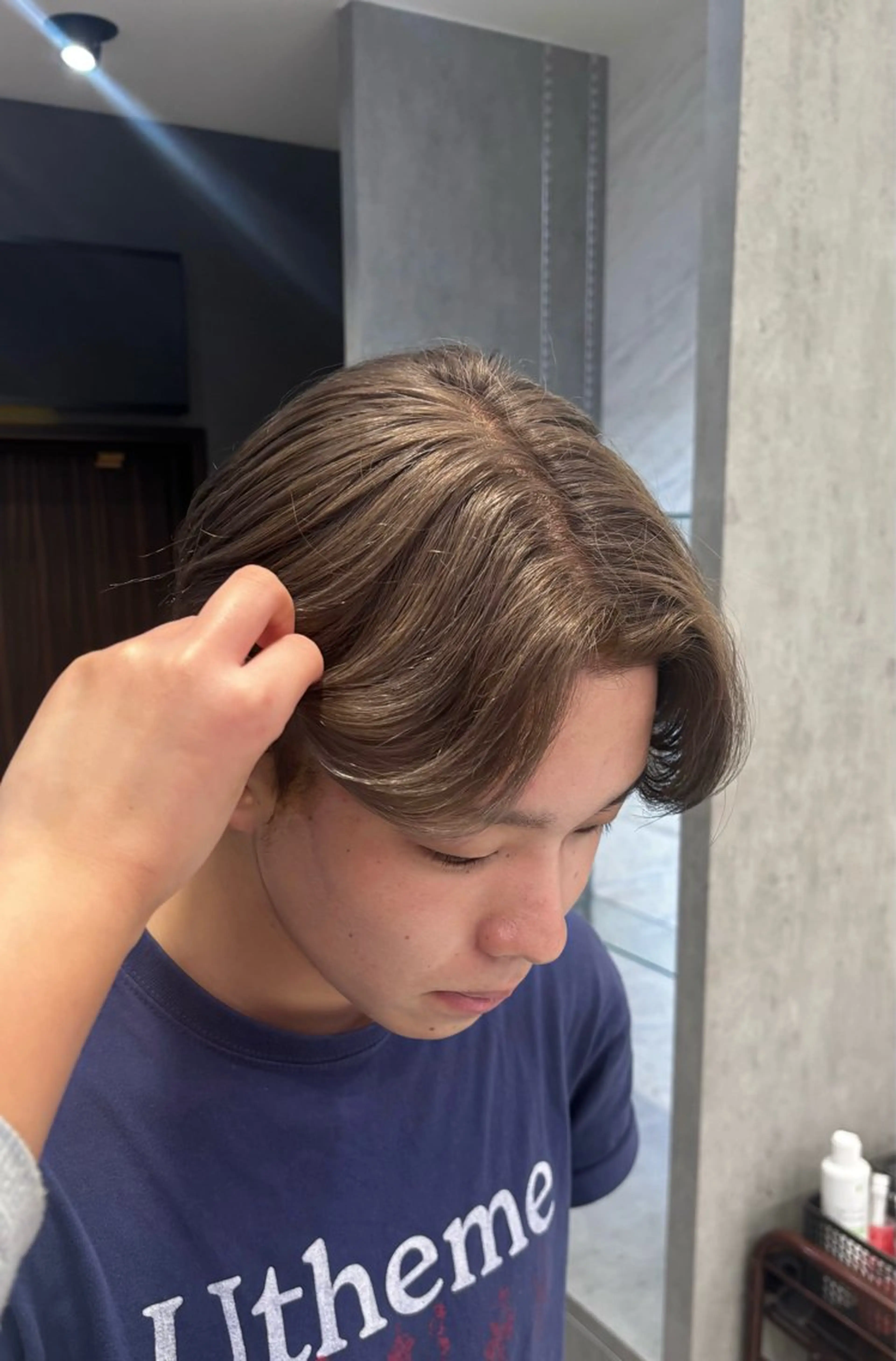 メンズ HINAKO🩵 寒色カラー🪽のヘアスタイル