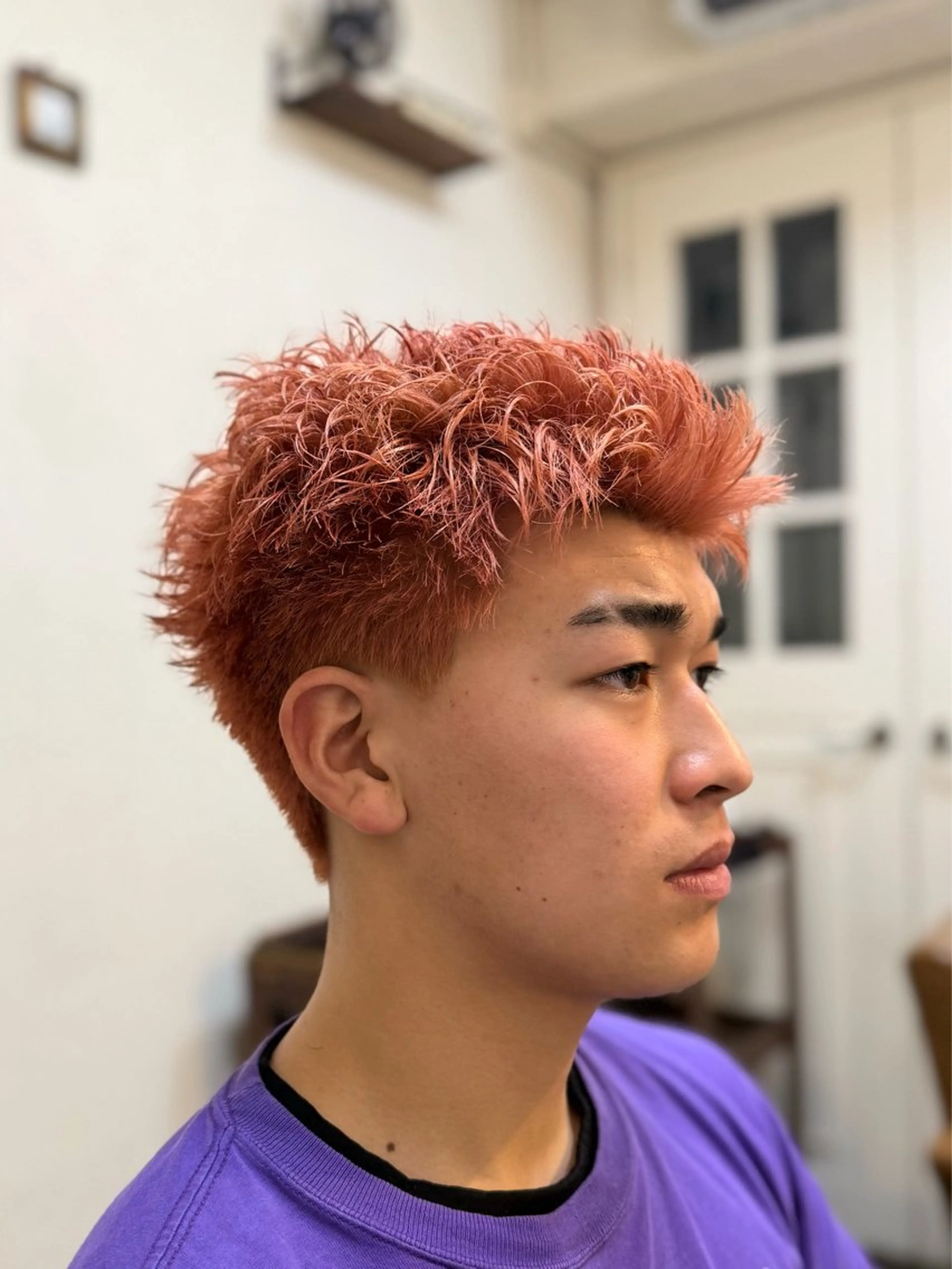 ショート カラー メンズ メンズ/スパイキー ショート/isseyのヘアスタイル