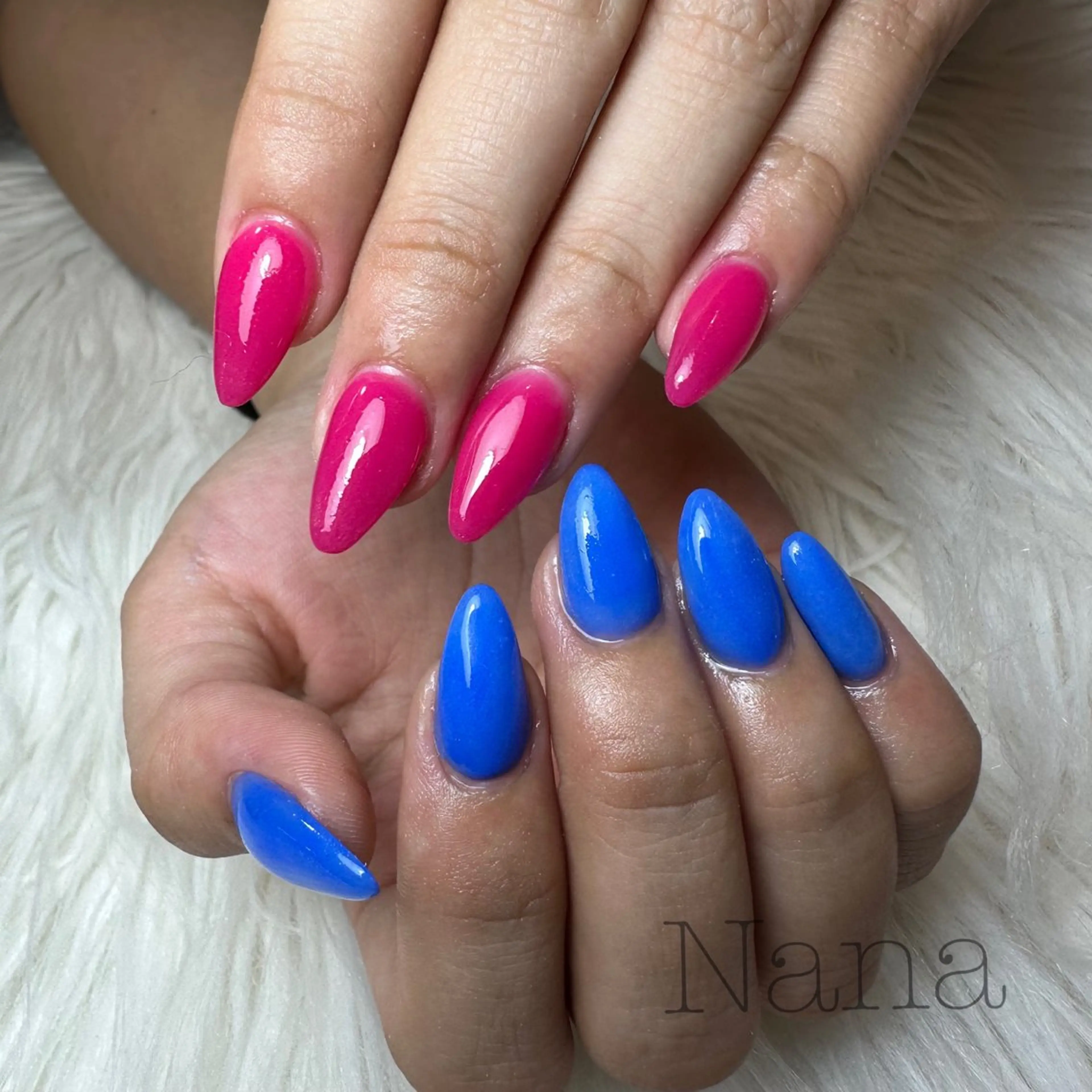 ネイル グラデーション ワンカラーネイル Nailist 💟NANAのネイルデザイン