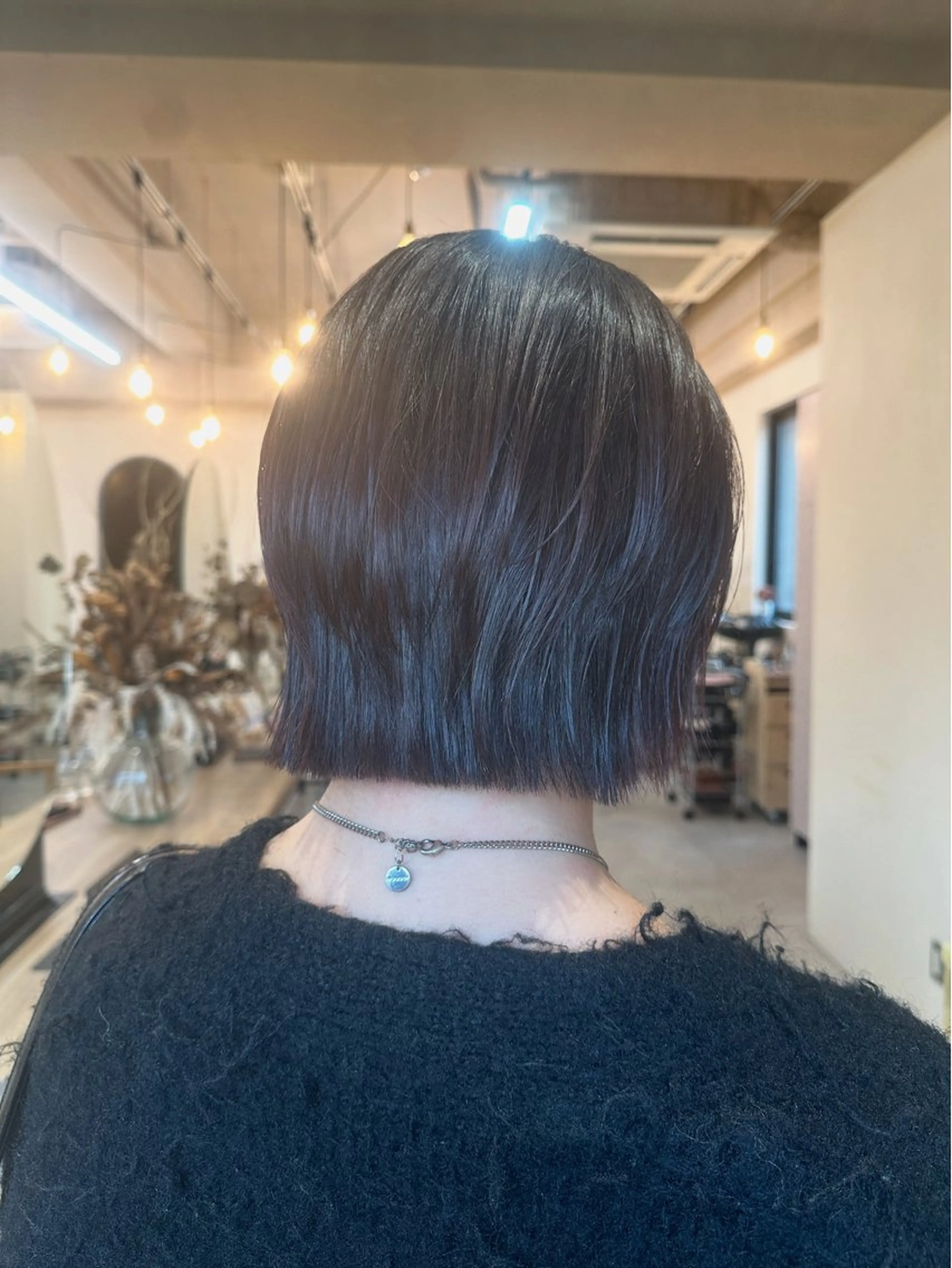 ショート カラー ブラウンカラー ピンクカラー ピンクブラウン ボブ くびれヘア カットカラー ¥ 3000★YAEKAのヘアスタイル