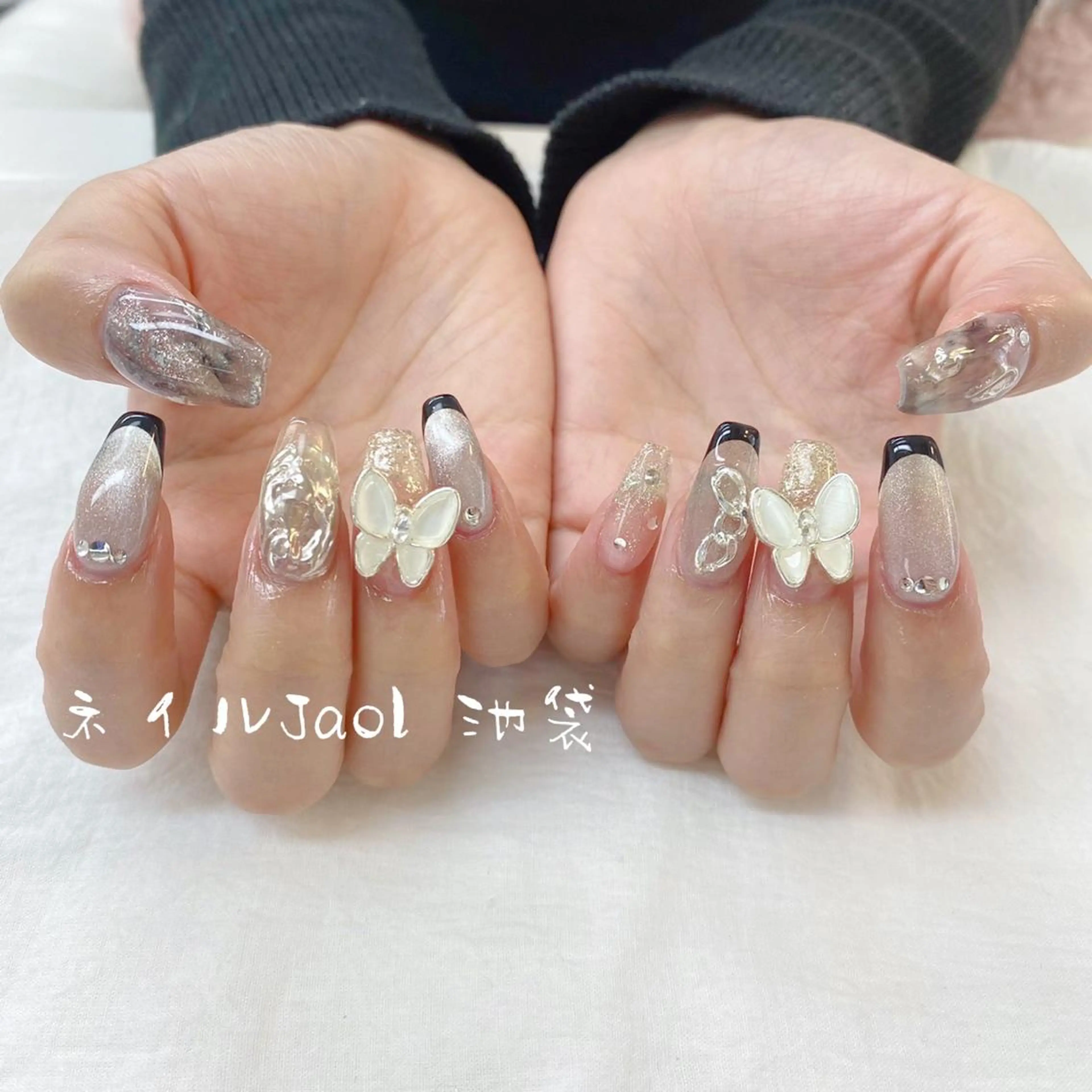 ロング ネイルJaol 池袋のネイルデザイン