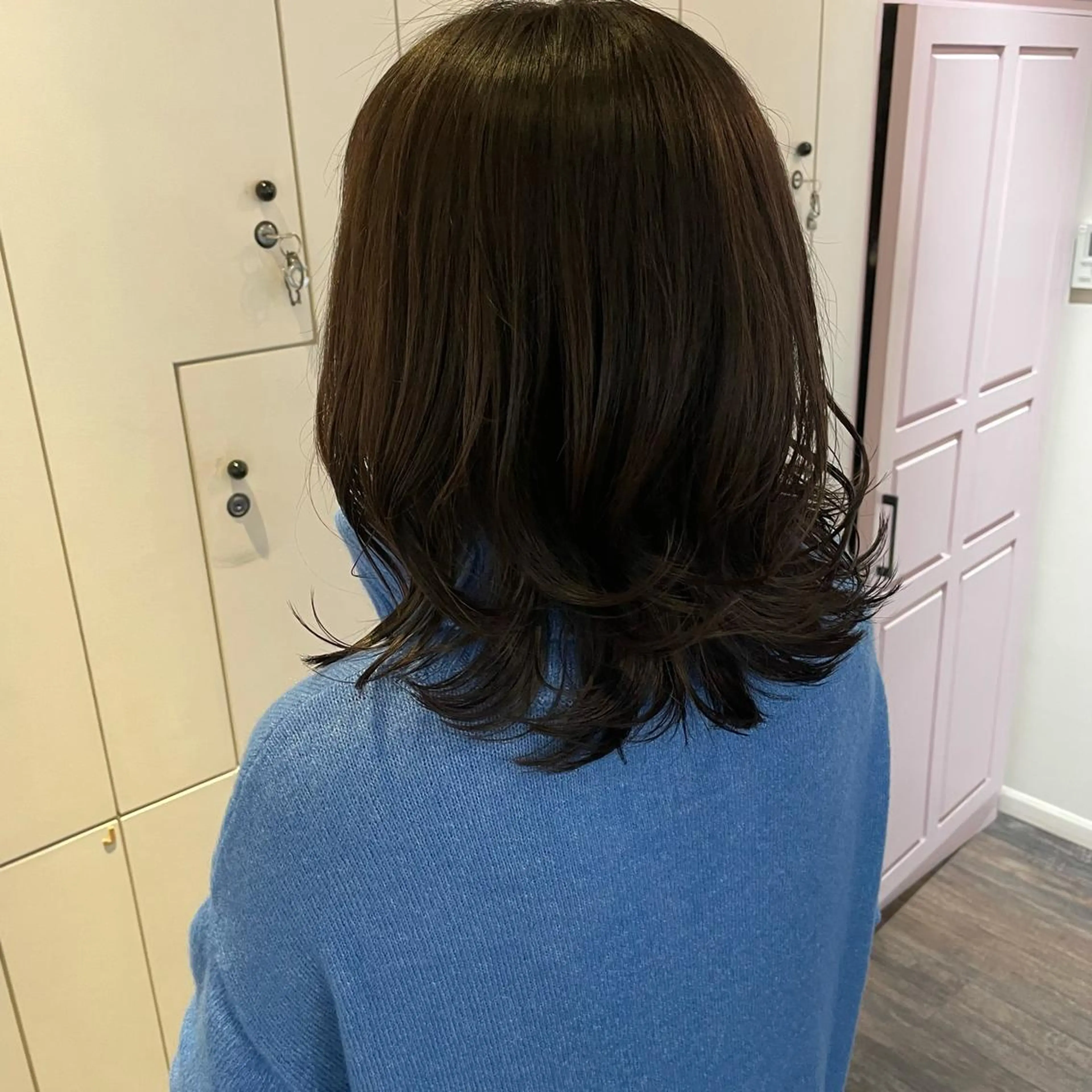 ミディアム 千原 海颯のヘアスタイル