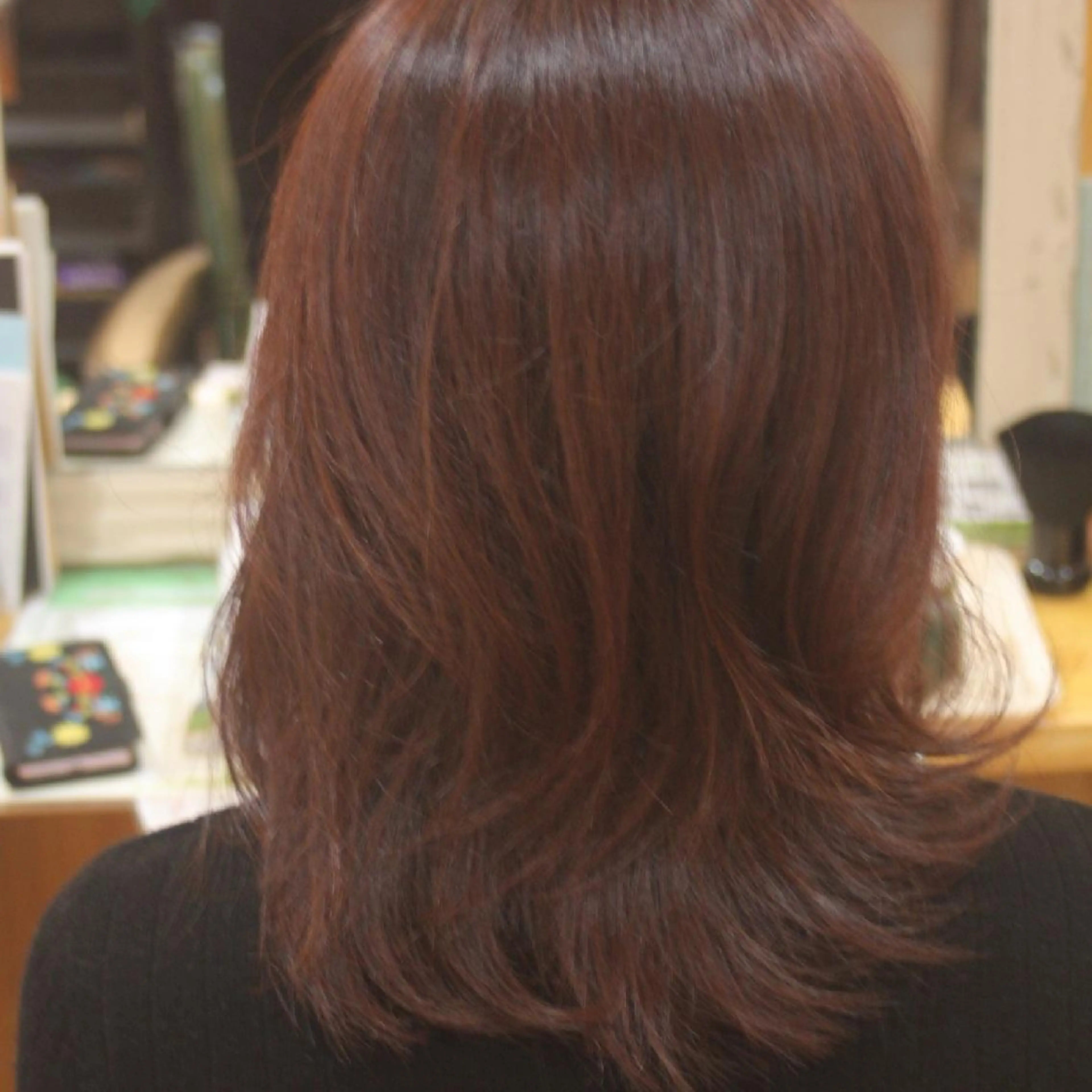 ミディアム カラー メンズ 片岡 賢次のヘアスタイル