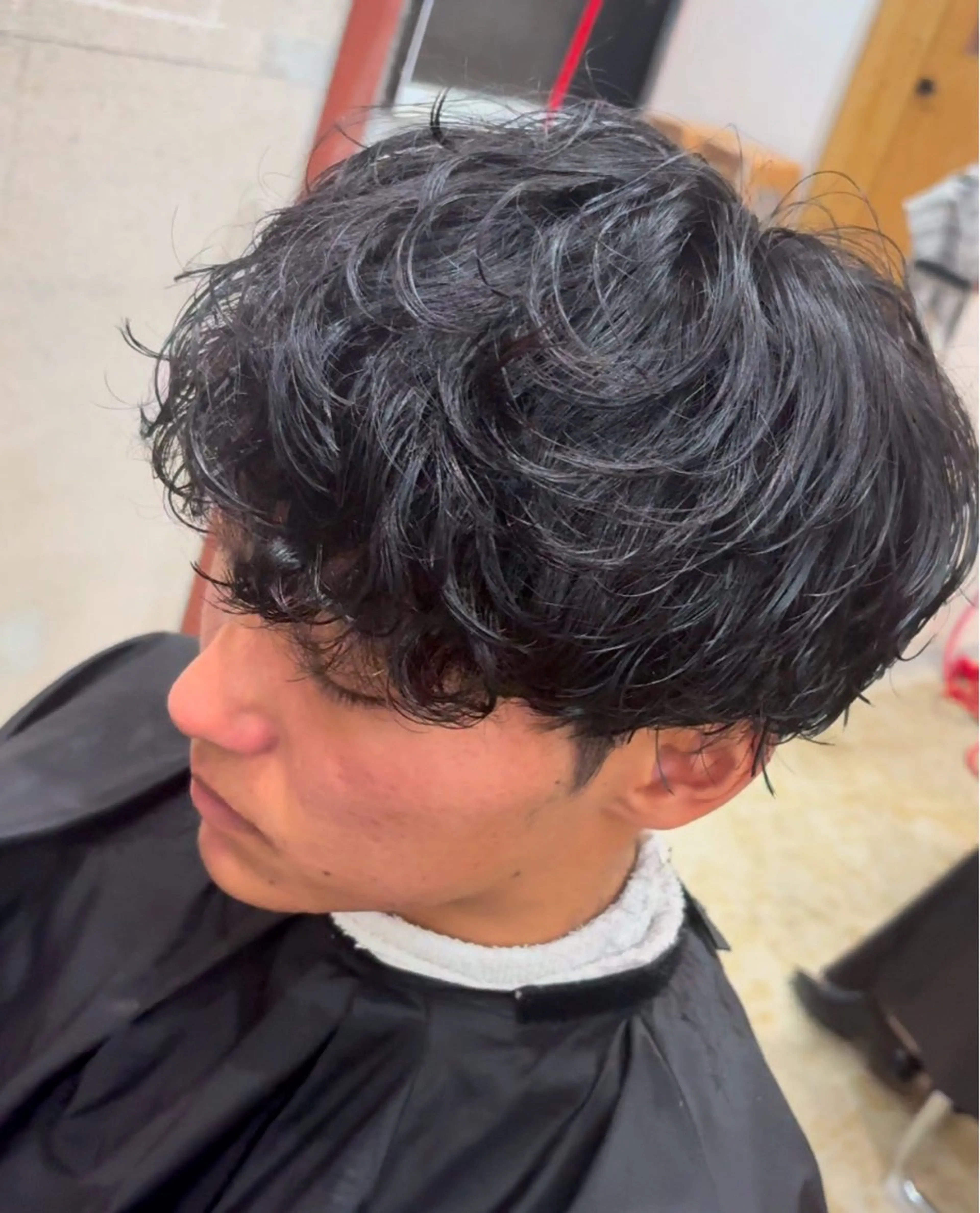 メンズ限定！✂︎ カット＋シャドウパーマの写真