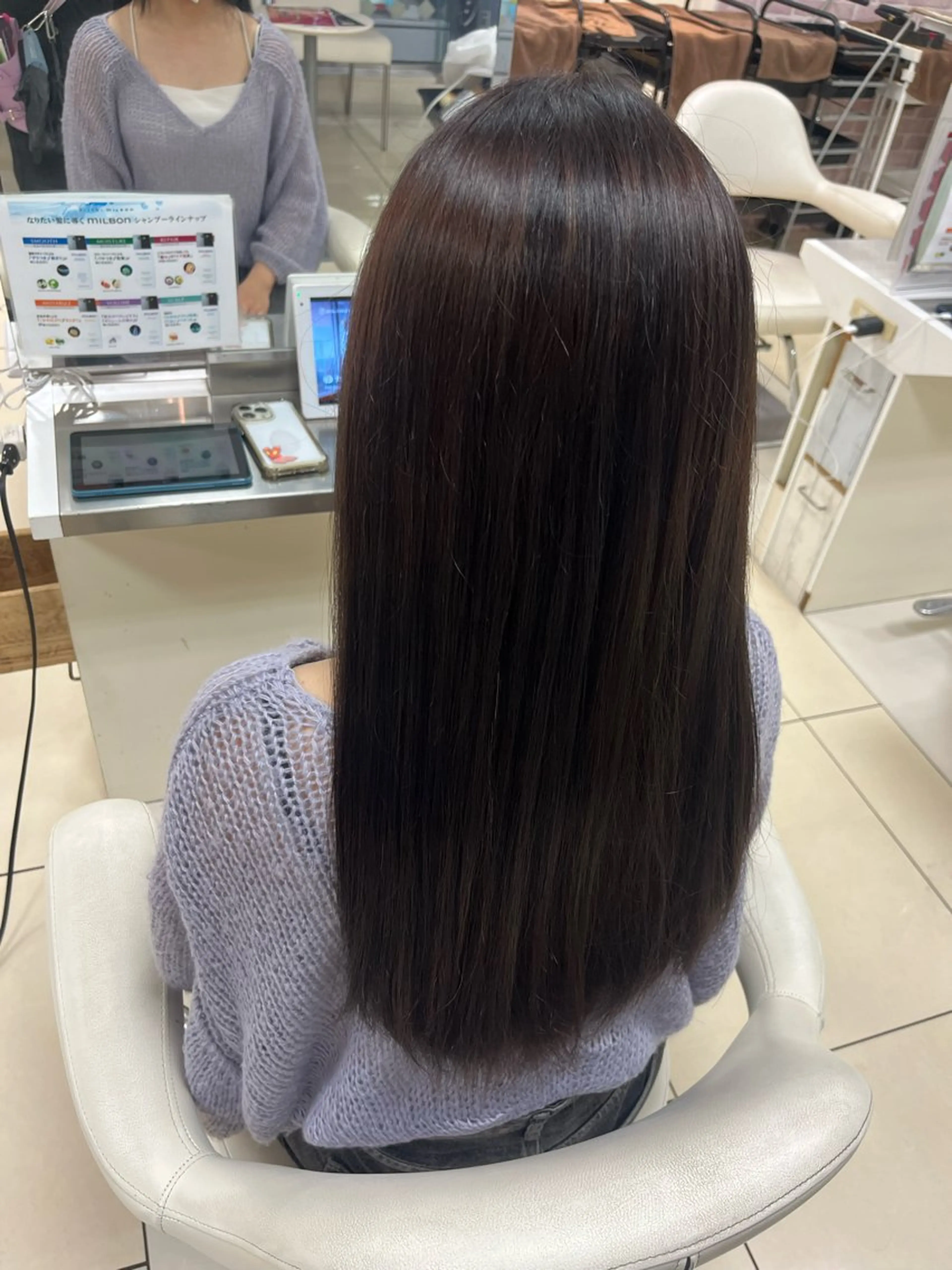 カラー 🤍ちなみ 🤍のヘアスタイル