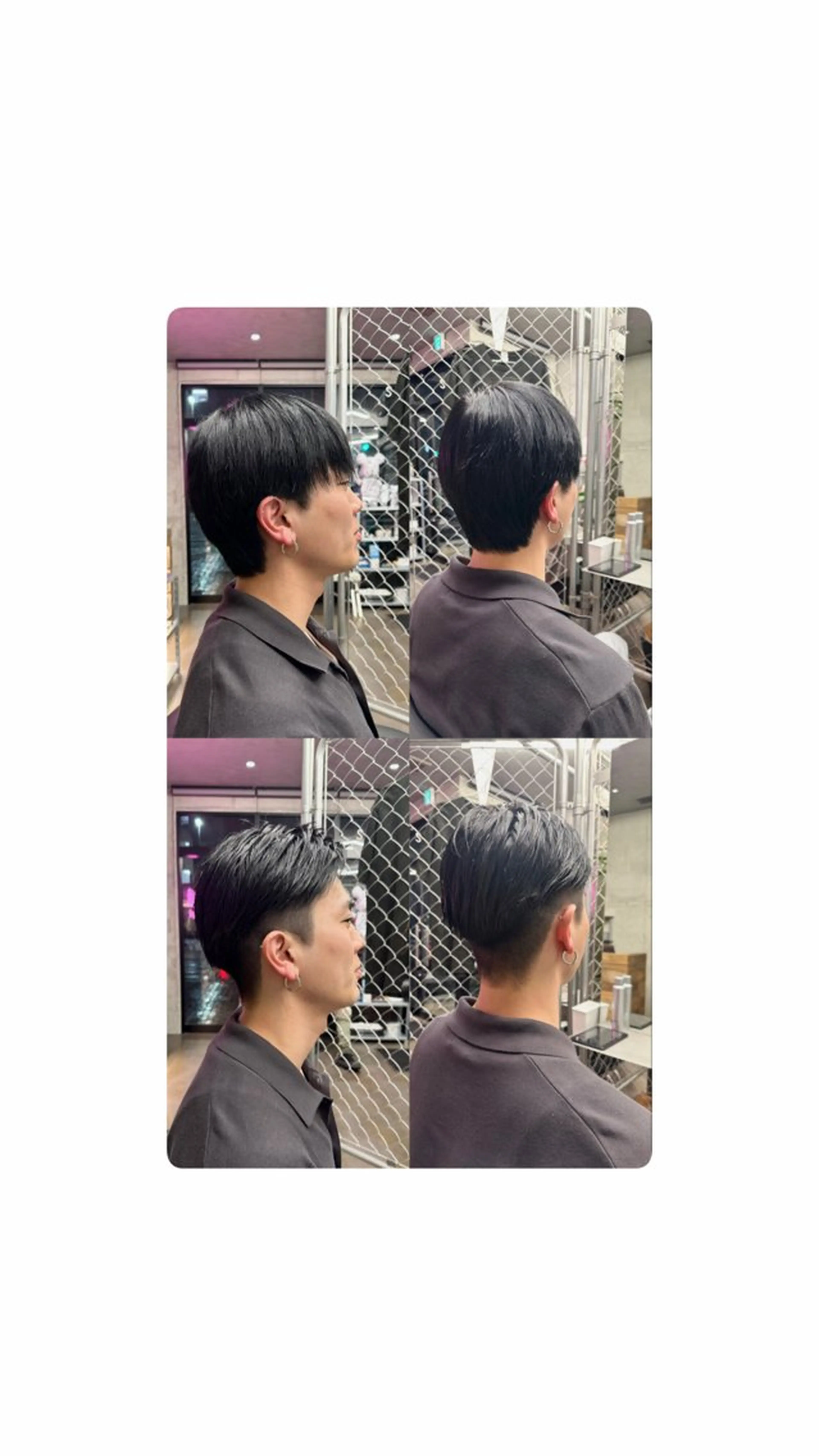 メンズ 刈り上げ 長谷川 陽大のヘアスタイル