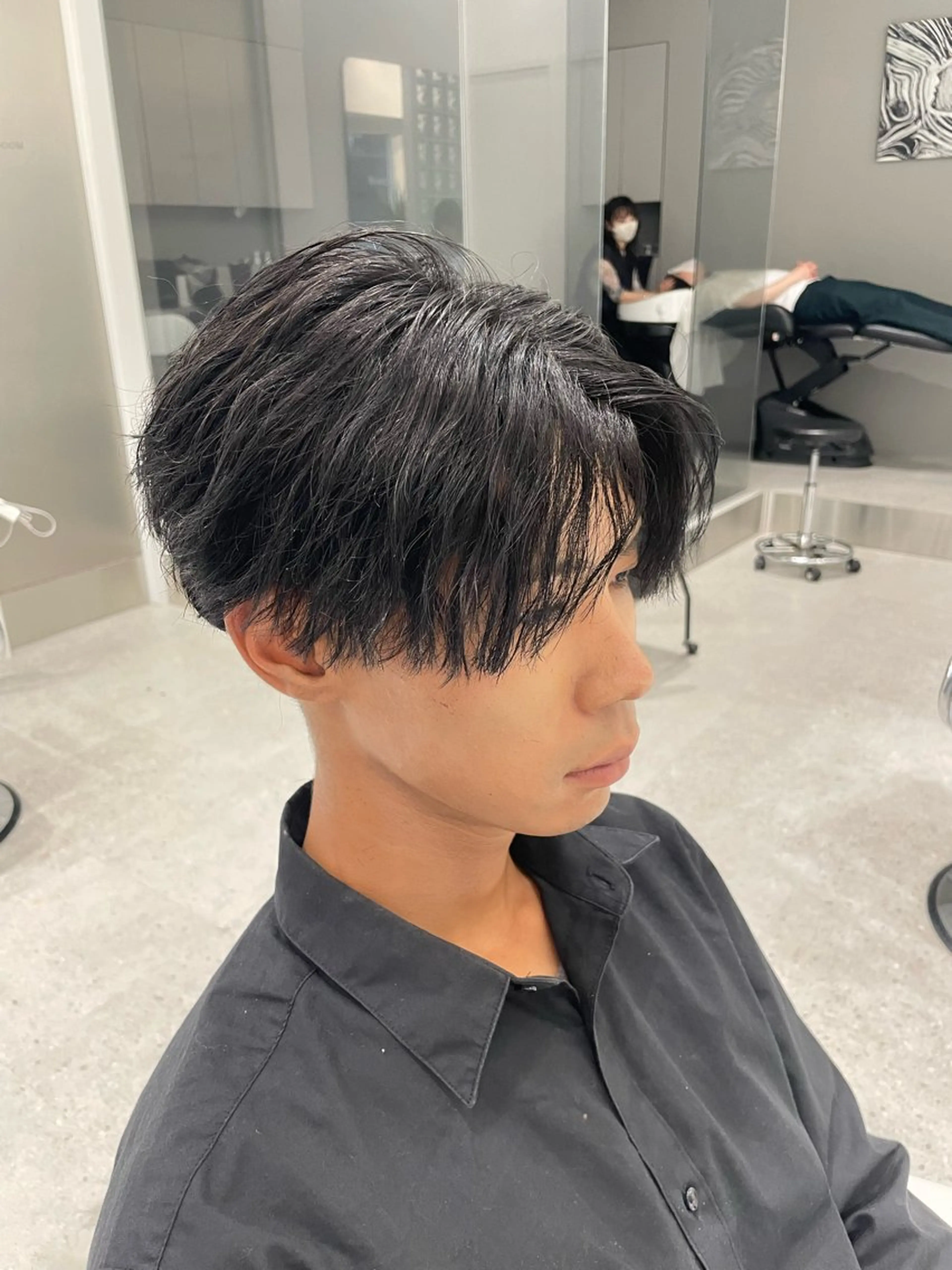 メンズ 無料ショートモデル 募集中❗️秋山ひらいのヘアスタイル