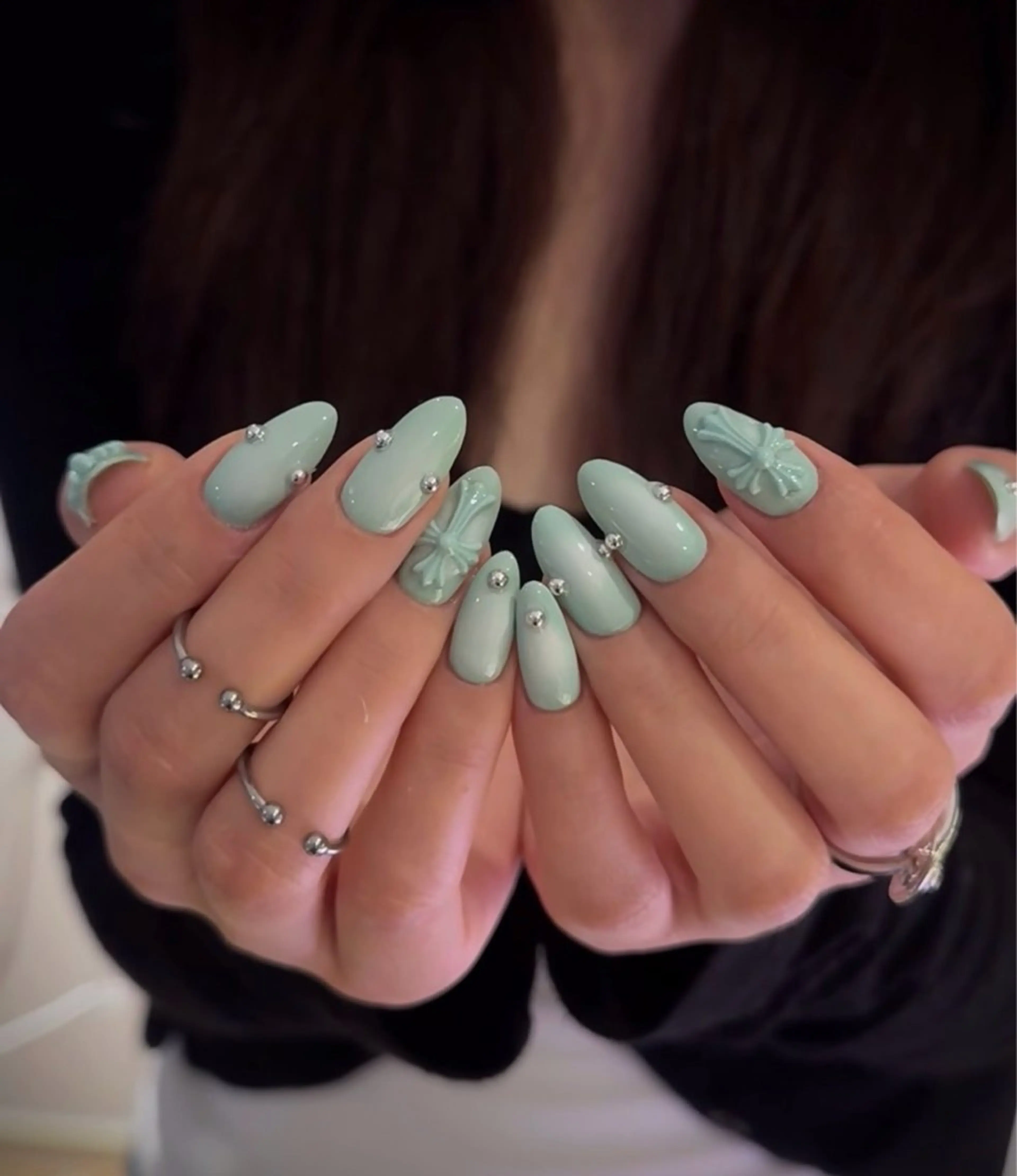 ネイル ハンドネイル WO MIAO💎のネイルデザイン