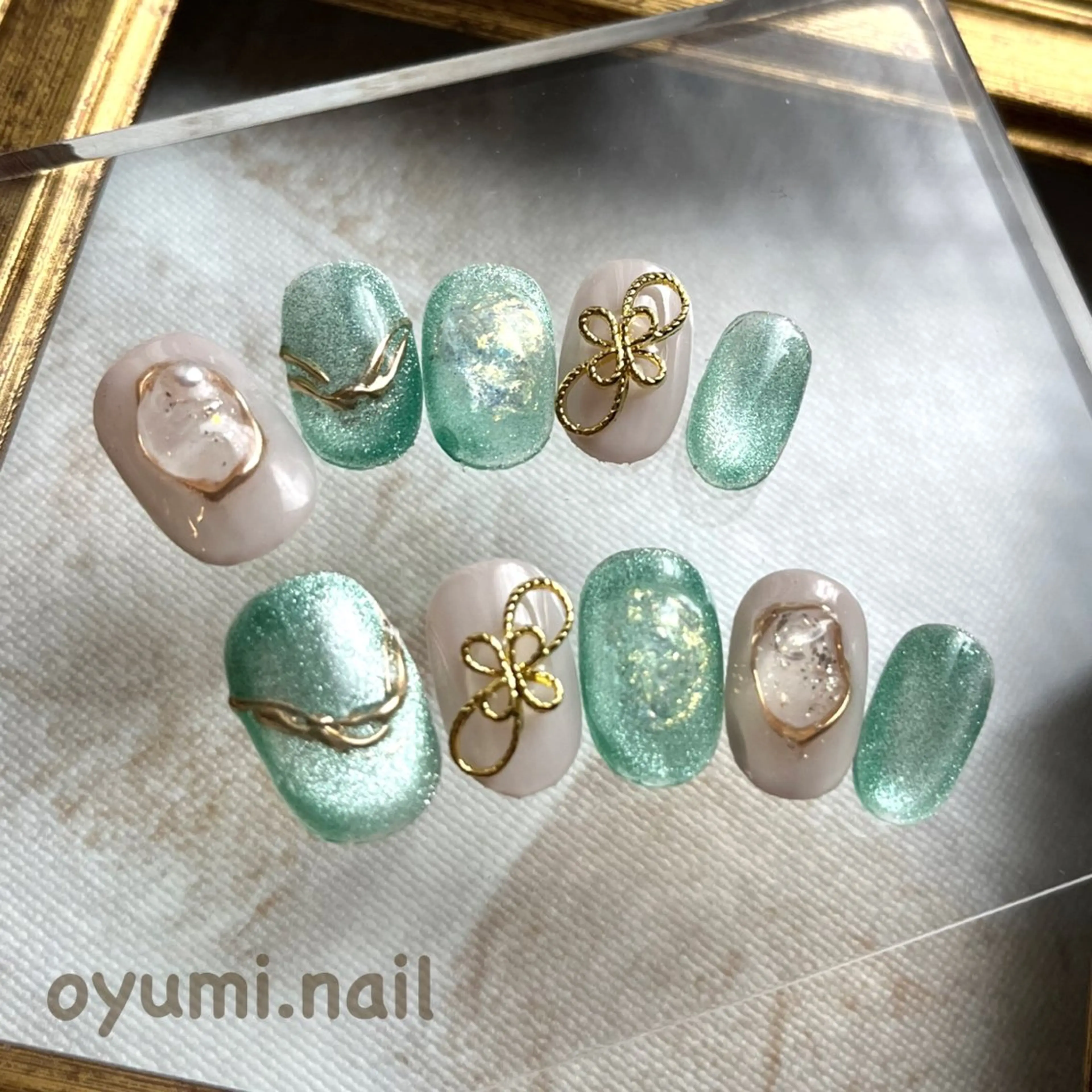 ネイル アートネイル 成人式 ネイルチップ ハンドネイル takanashi yumiのネイルデザイン