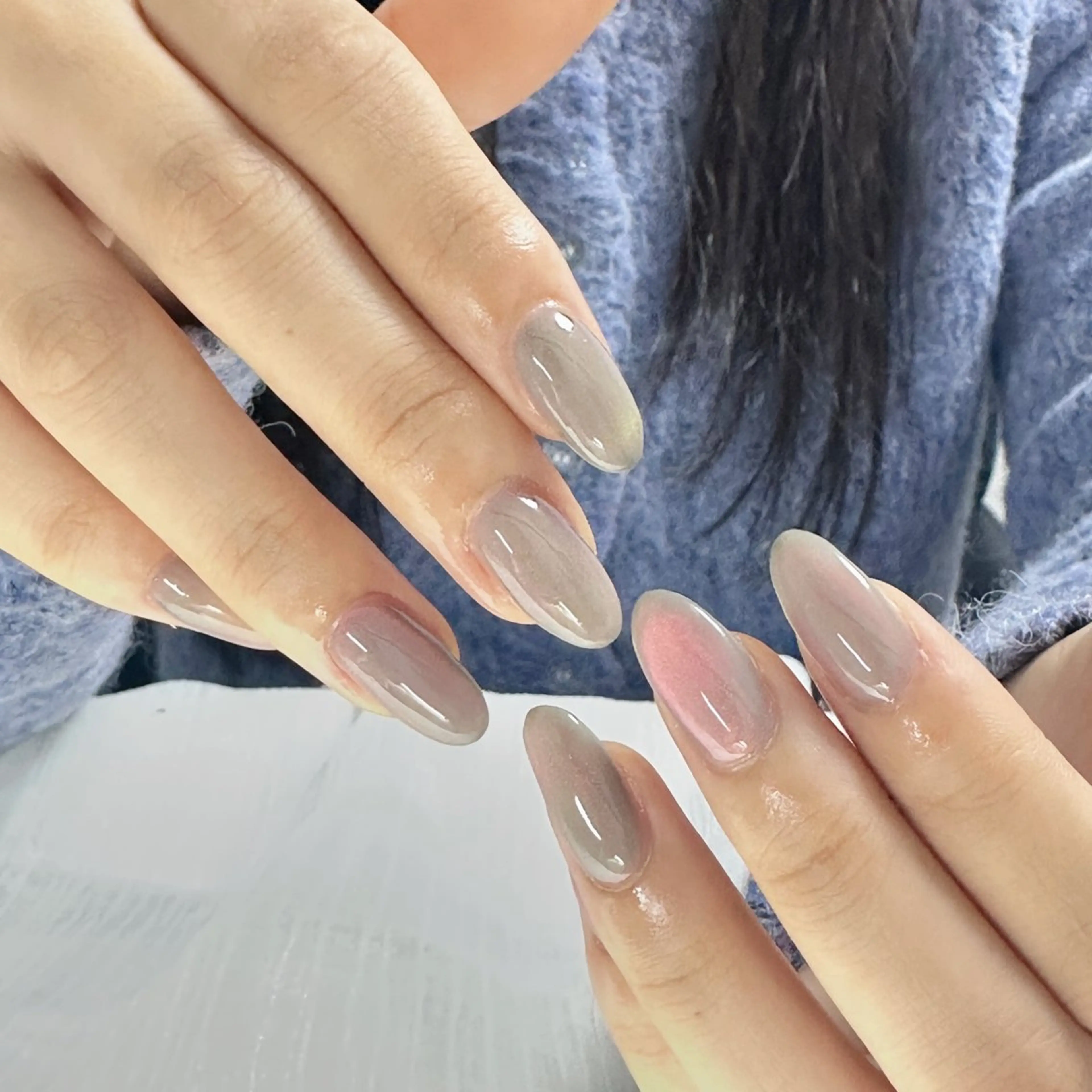 ネイル コネコネイルサロン モデル用のネイルデザイン