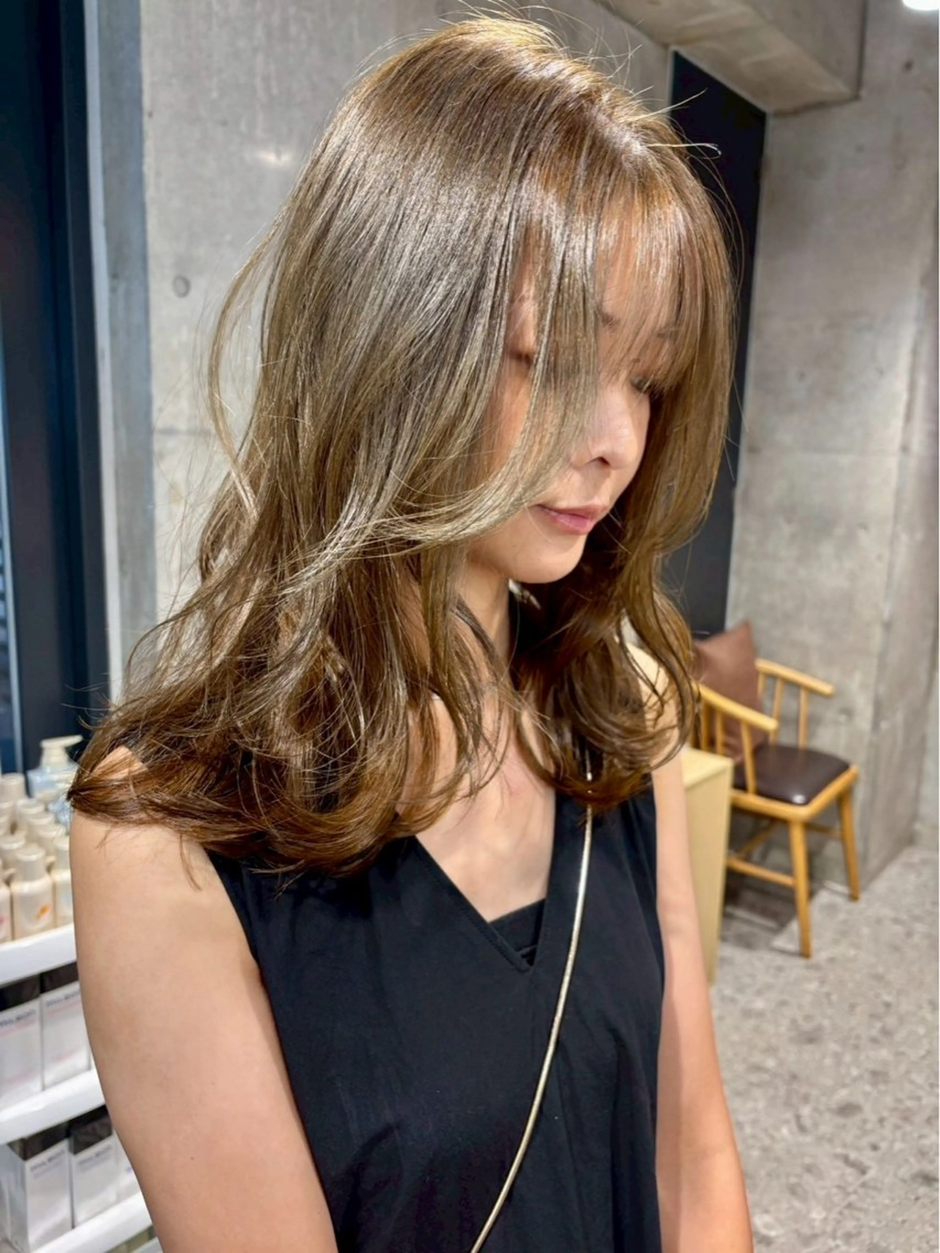 ロング ヘアカラー 🩰✨ワンカラー nanako✨🩰のヘアスタイル