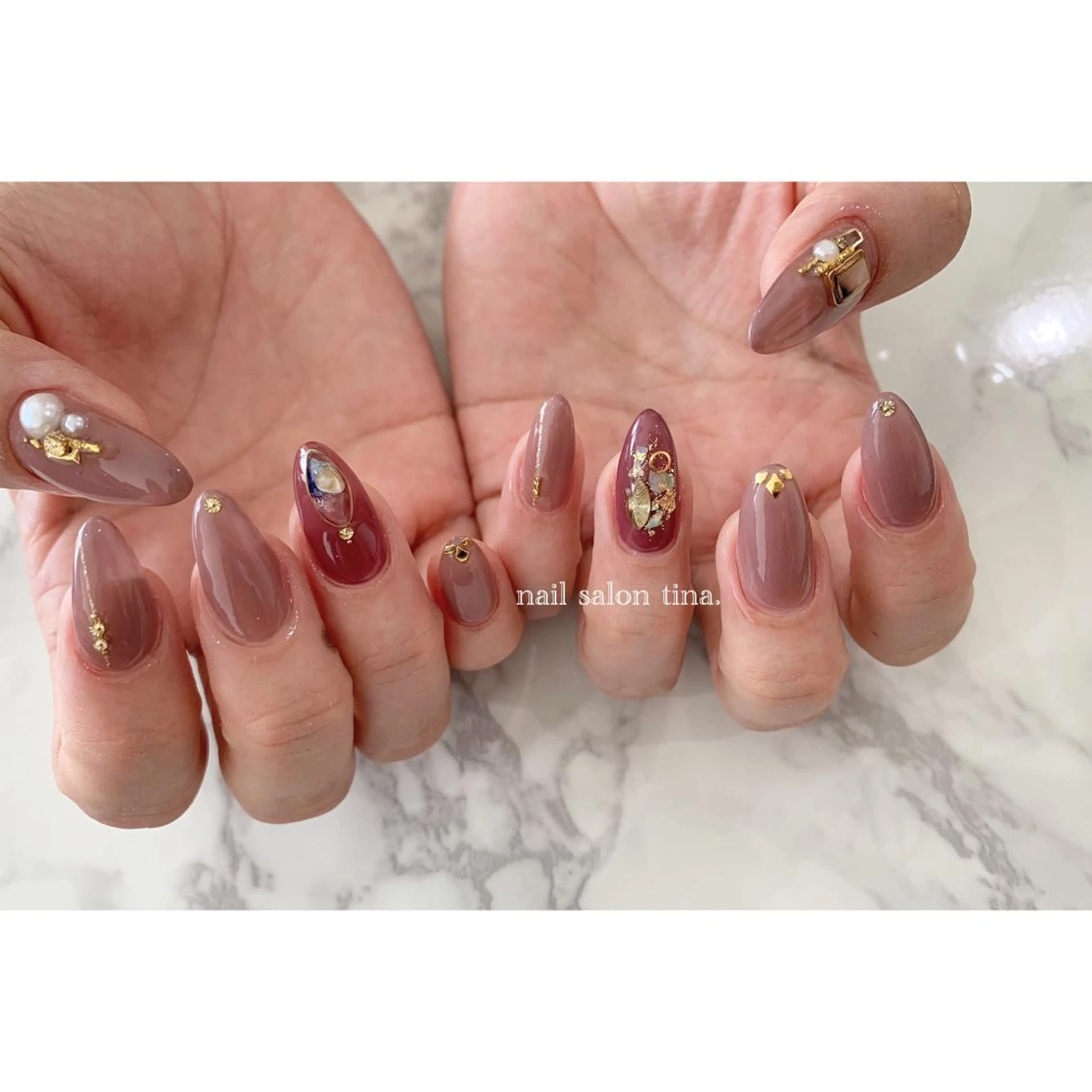 ネイル 中山 はづきのネイルデザイン