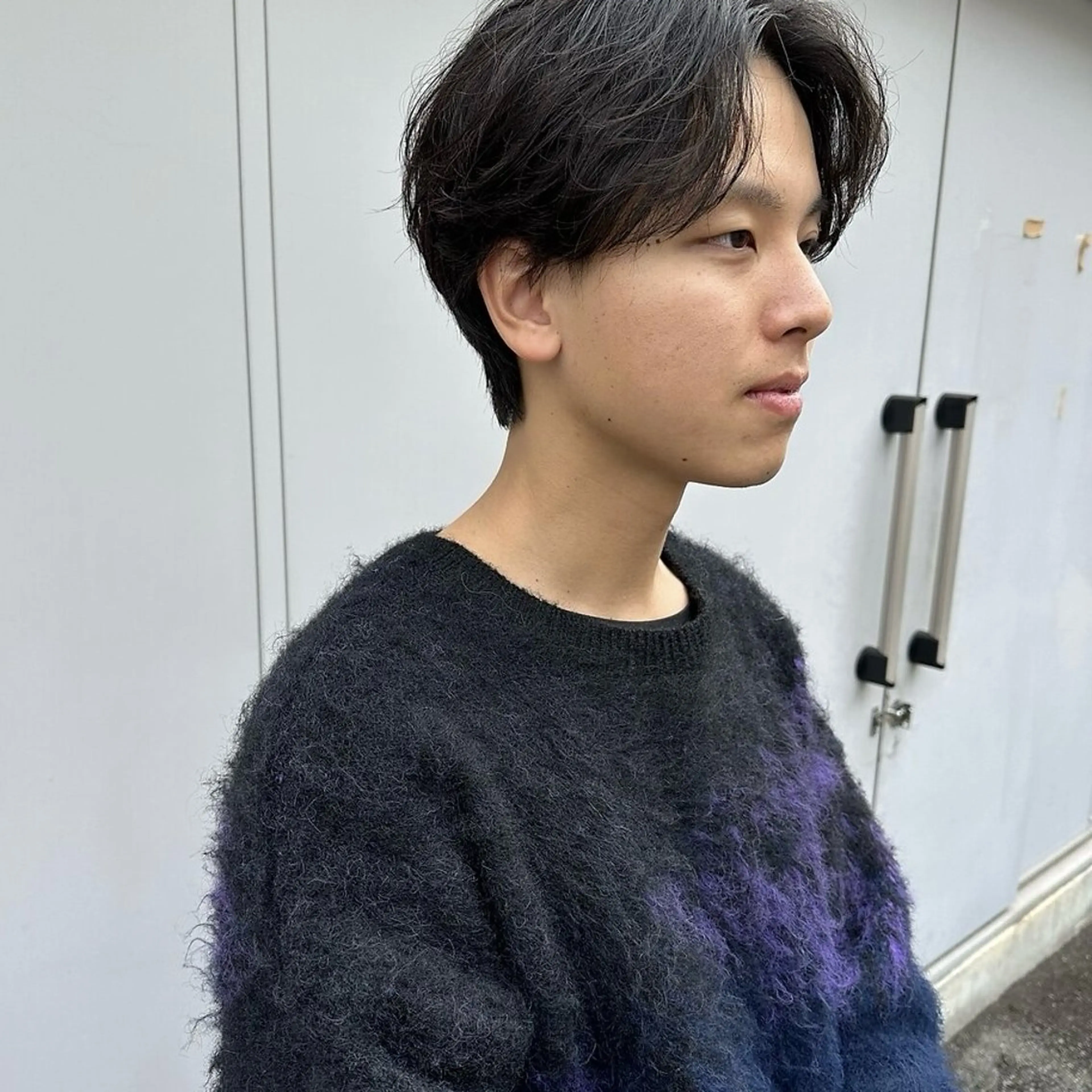 ショート 舟橋耀/ブリーチカラ ー/レイヤーカットのヘアスタイル