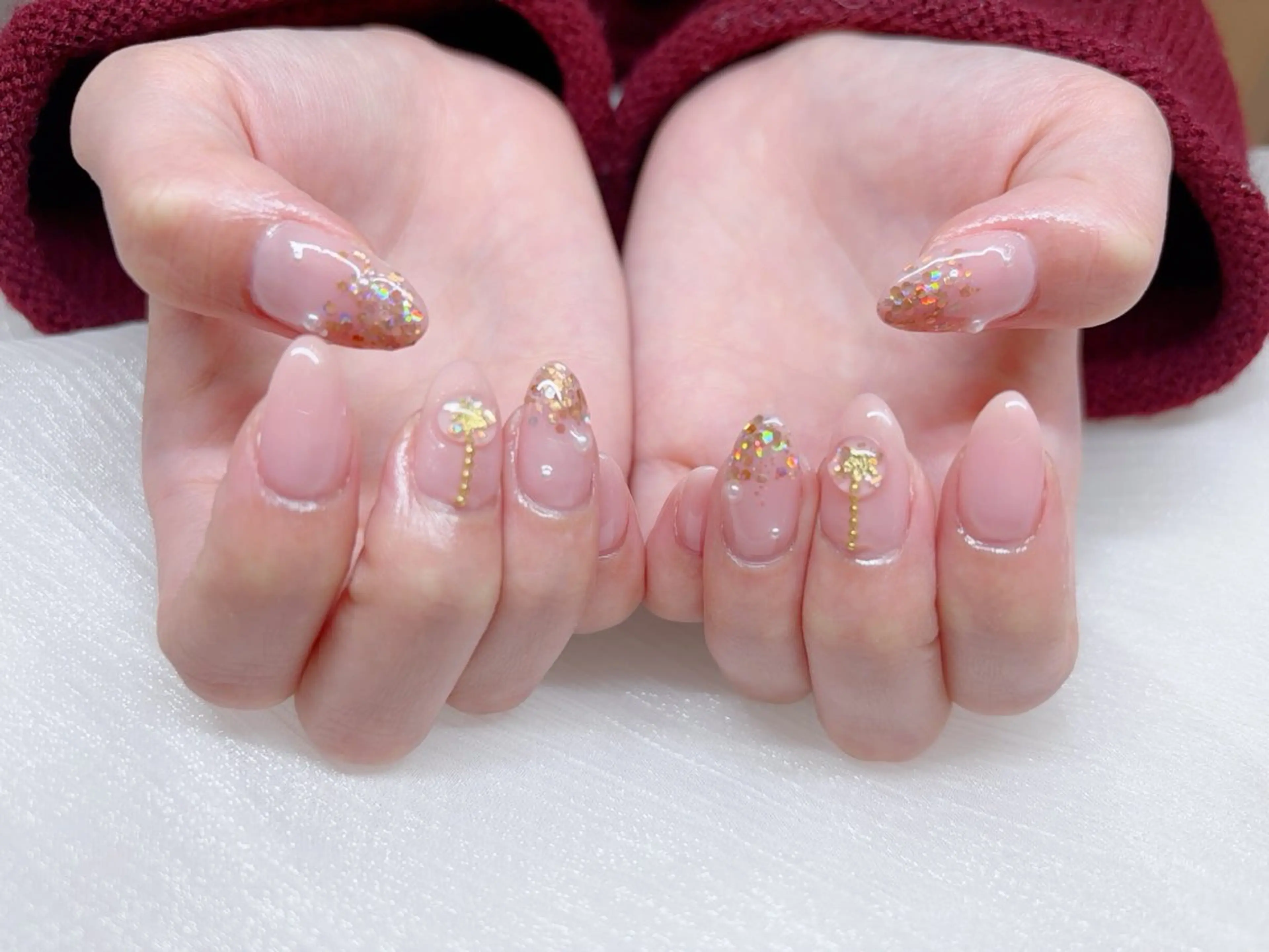 ネイル 冬ネイル クリスマス ハンドネイル ♡CELEBRAIL YUKI♡のネイルデザイン