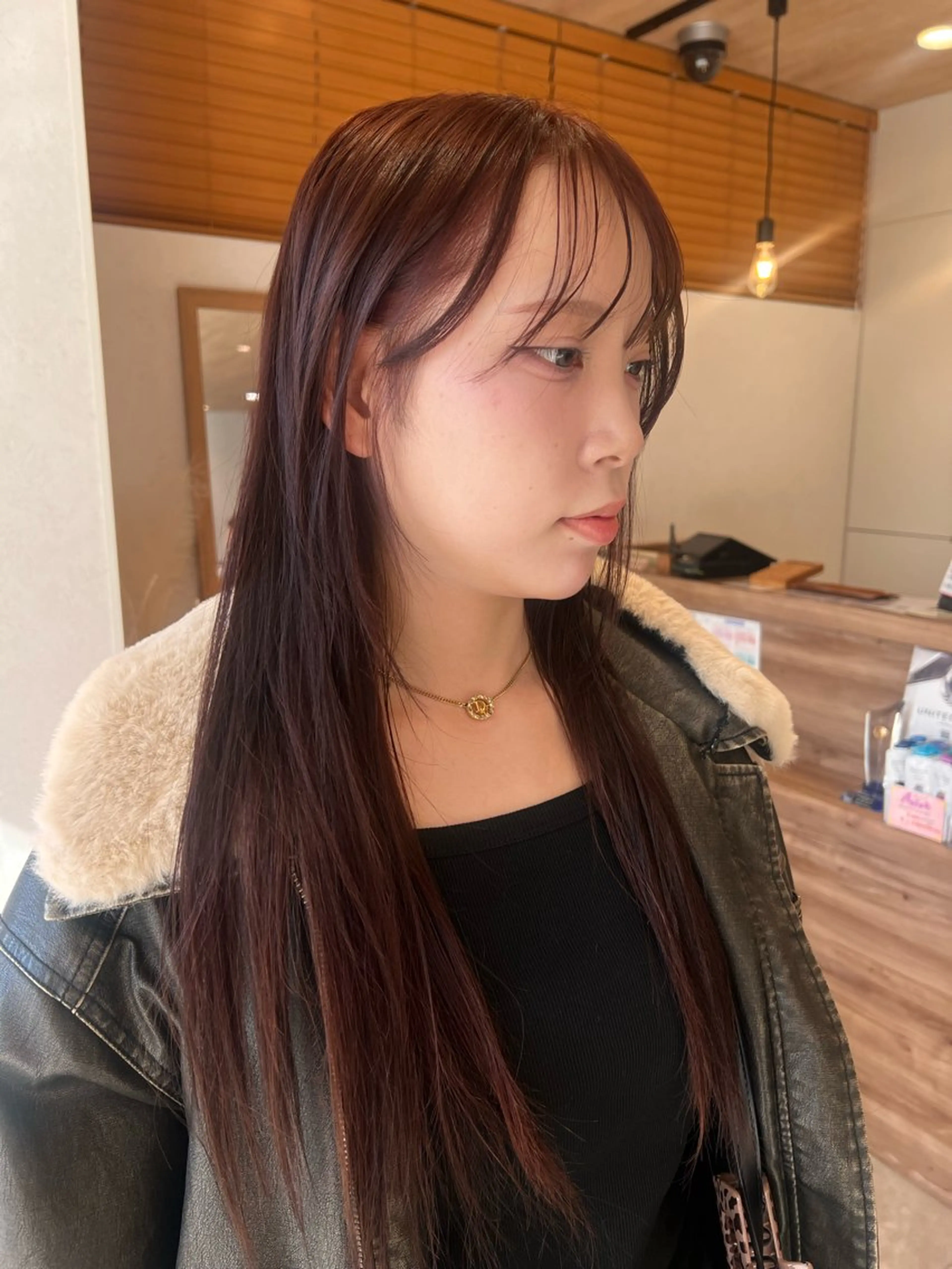 ロング カラー ピンクカラー カット ヘアカラー トリートメント 似合わせカラー/ 海外風/nanamiのヘアスタイル