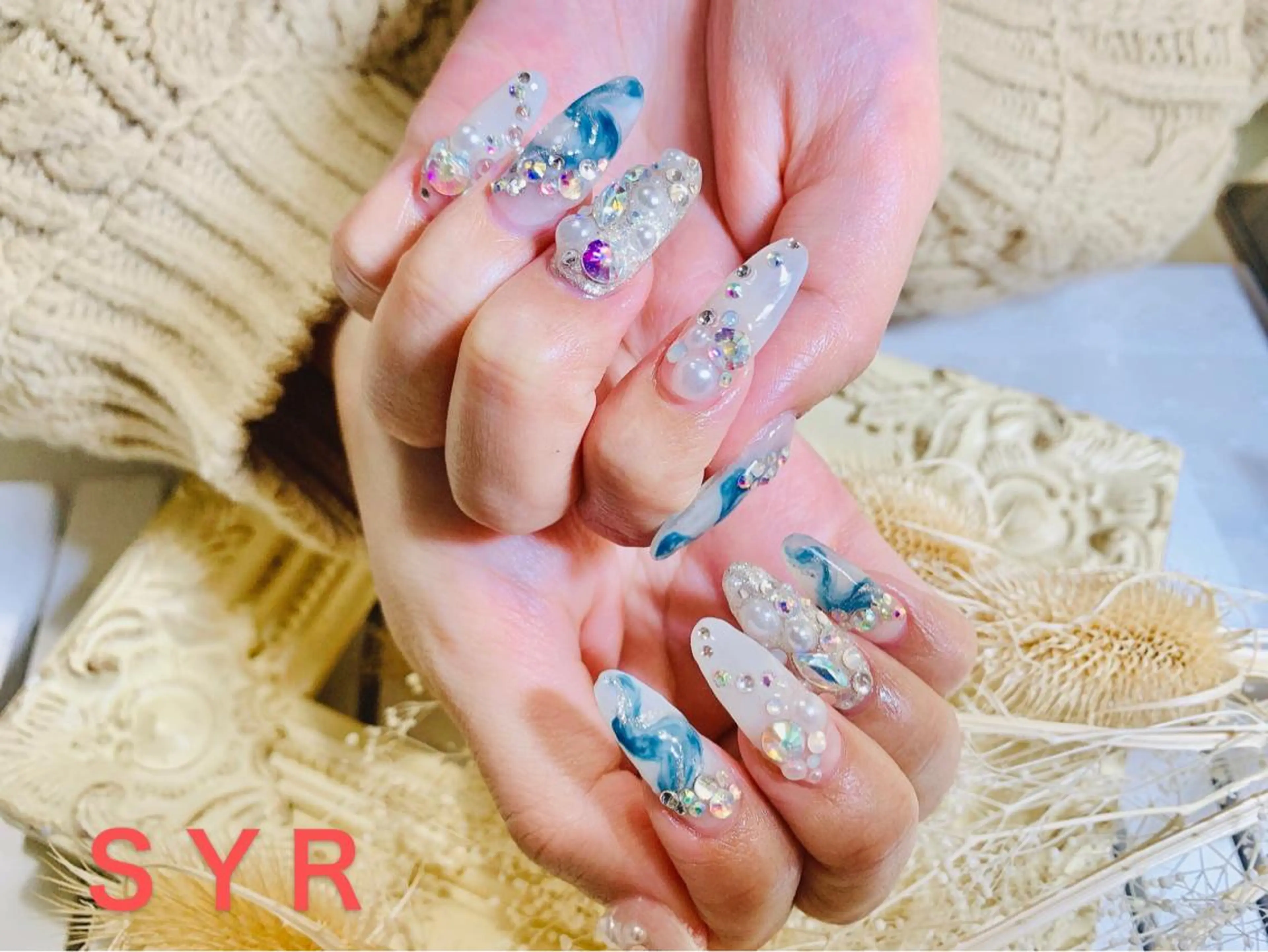 ネイル スカルプネイル SYR nail salonのネイルデザイン