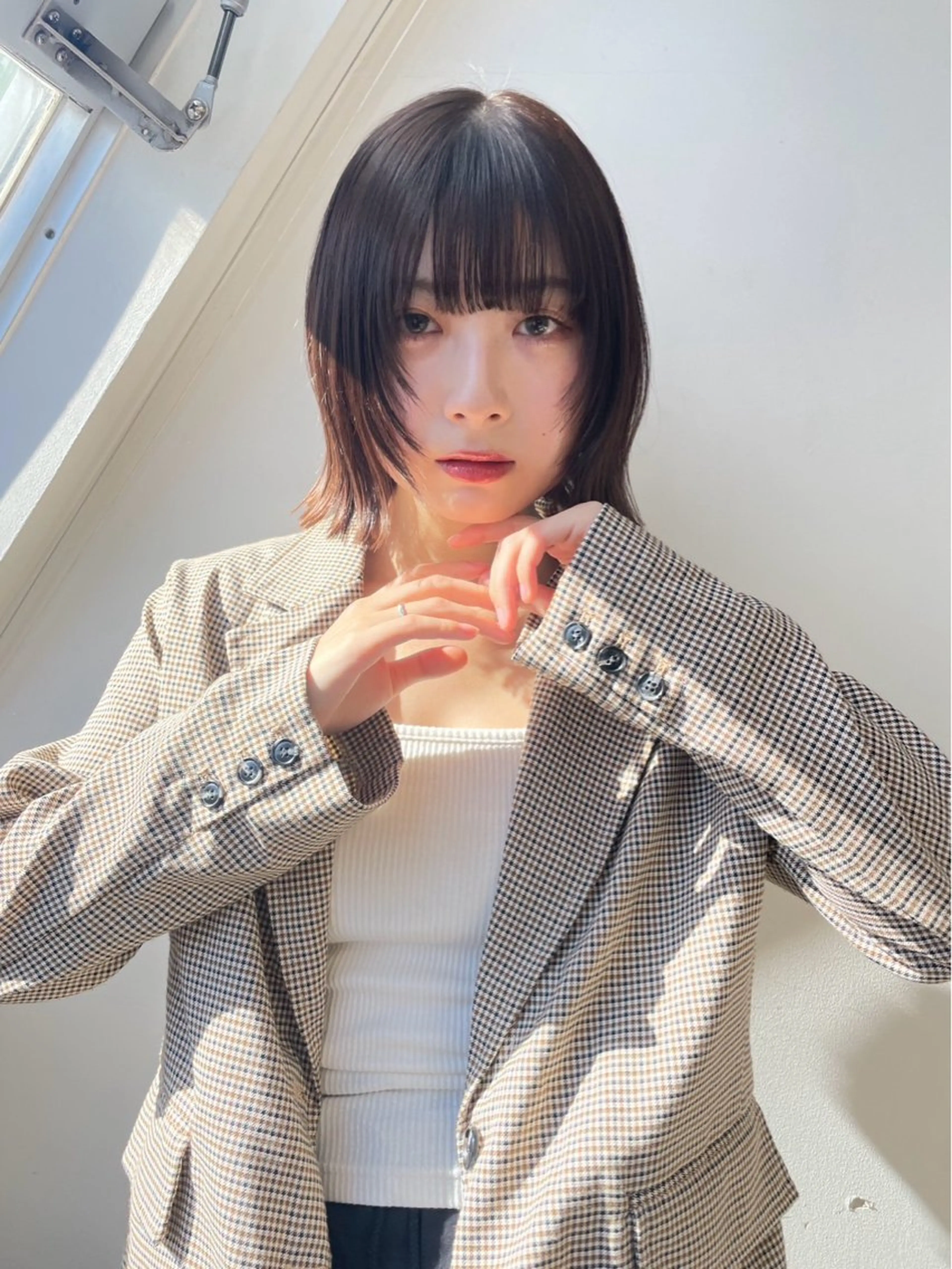 ショート カラー カット ヘアカラー 🤎髪質改善/カラー ｜鮫島芽依🤎のヘアスタイル