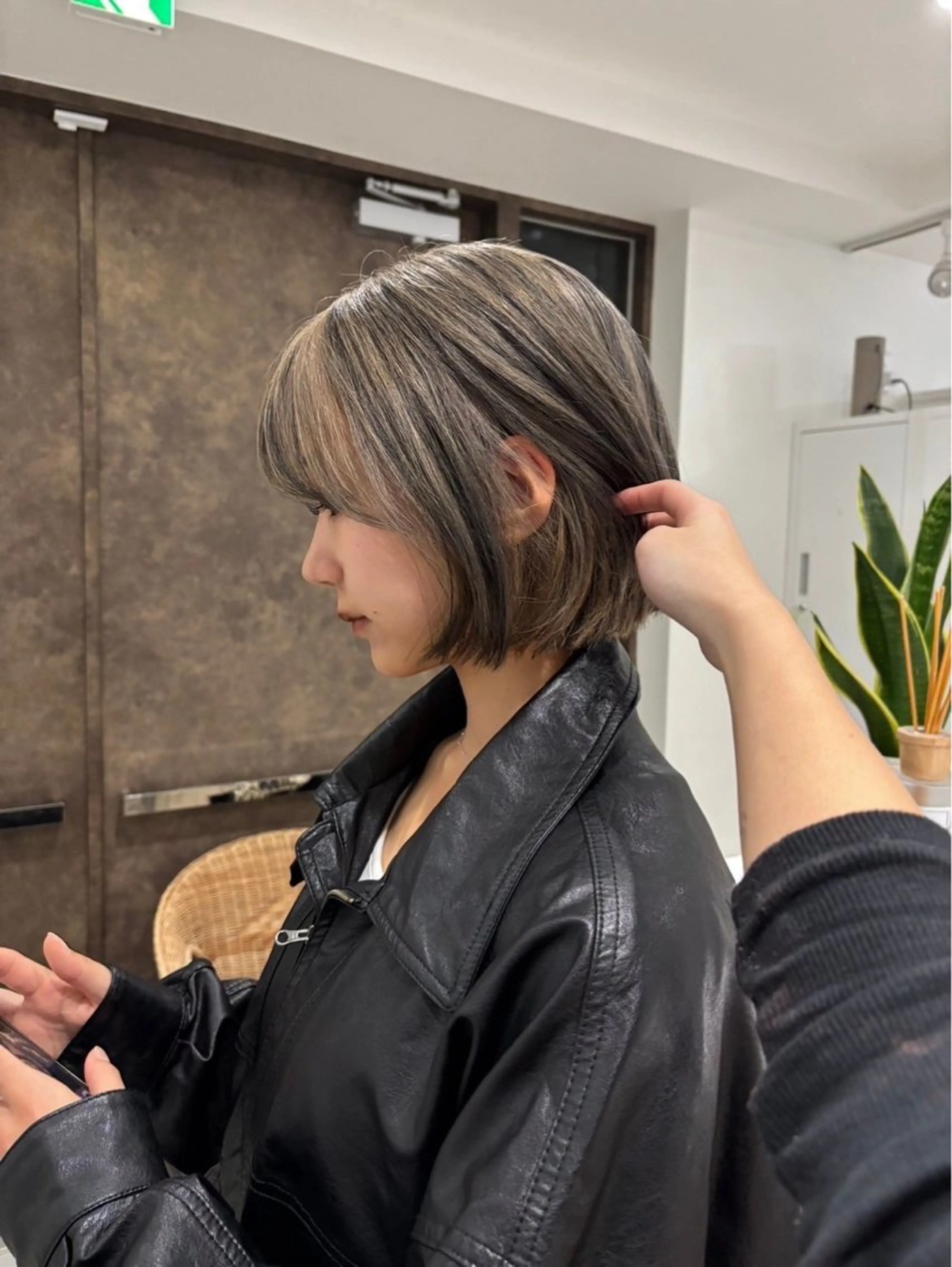 カラー カット ヘアカラー トリートメント ボブ/ハイライト🦓 /harukaのヘアスタイル