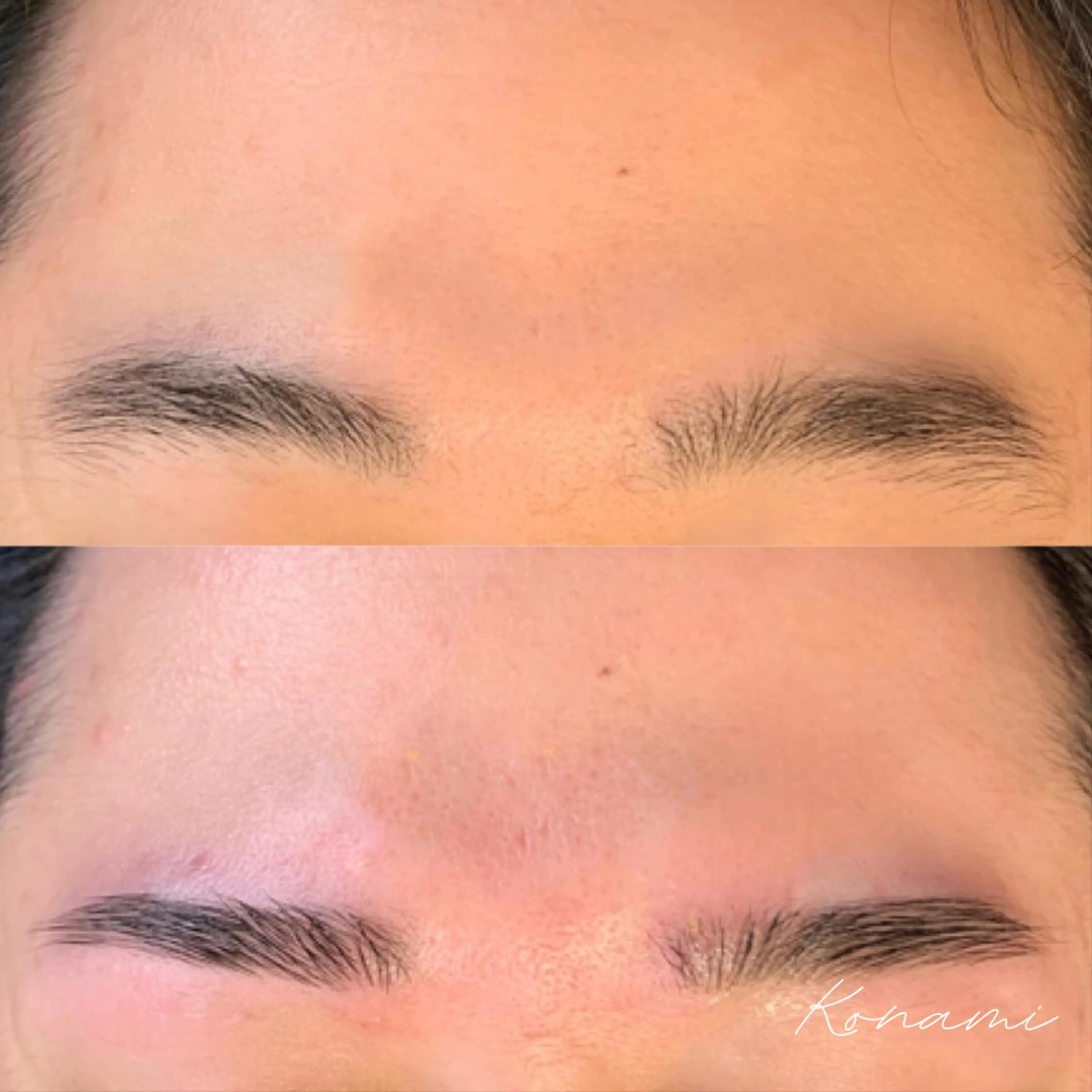 メンズ アイブロウ ワックス脱毛 シードリン 府内店 小波のヘアスタイル