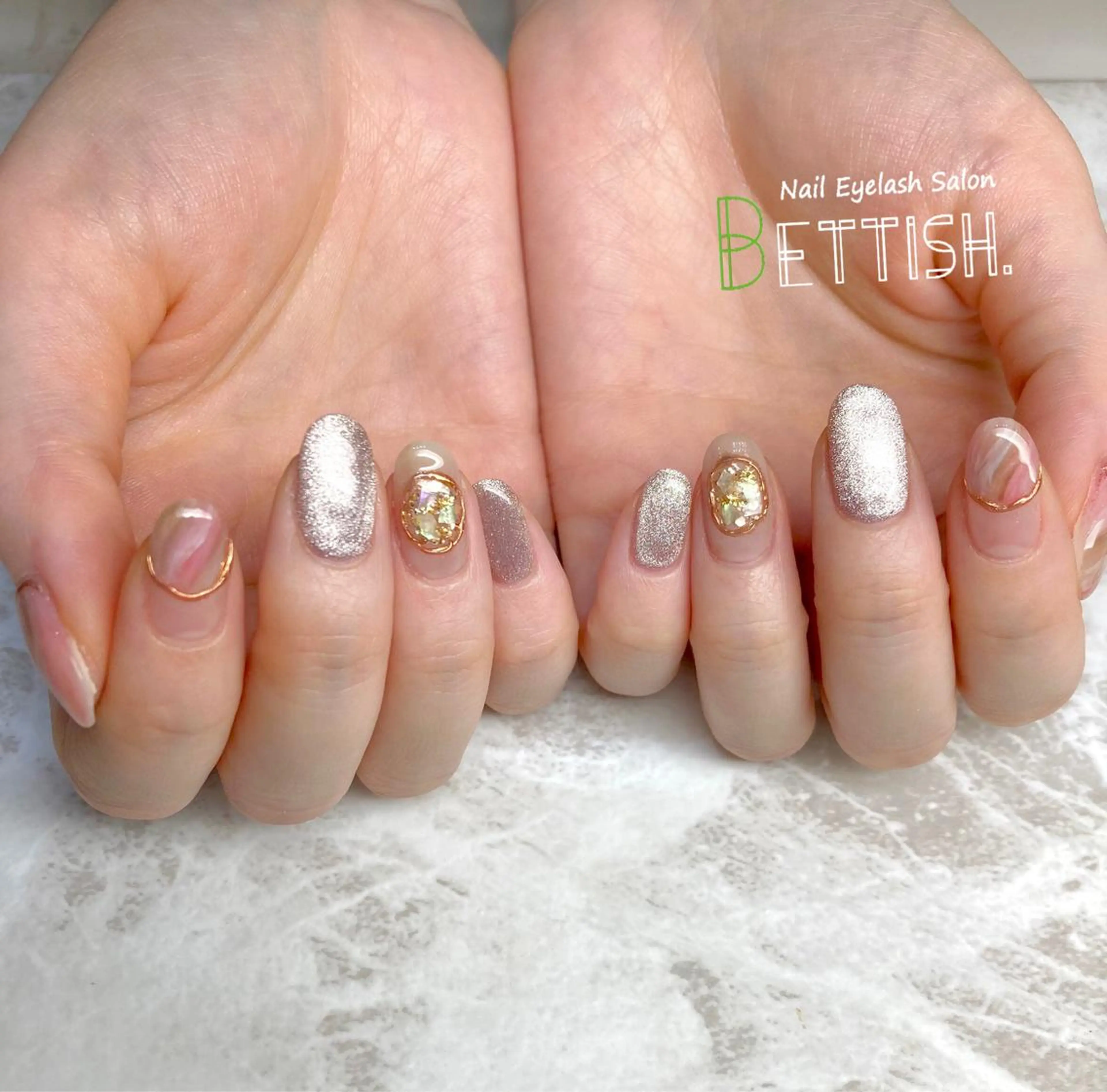 ネイル ニュアンスネイル ピンク 春ネイル ハンドネイル BETTISH. KUMIKO☺︎︎のネイルデザイン