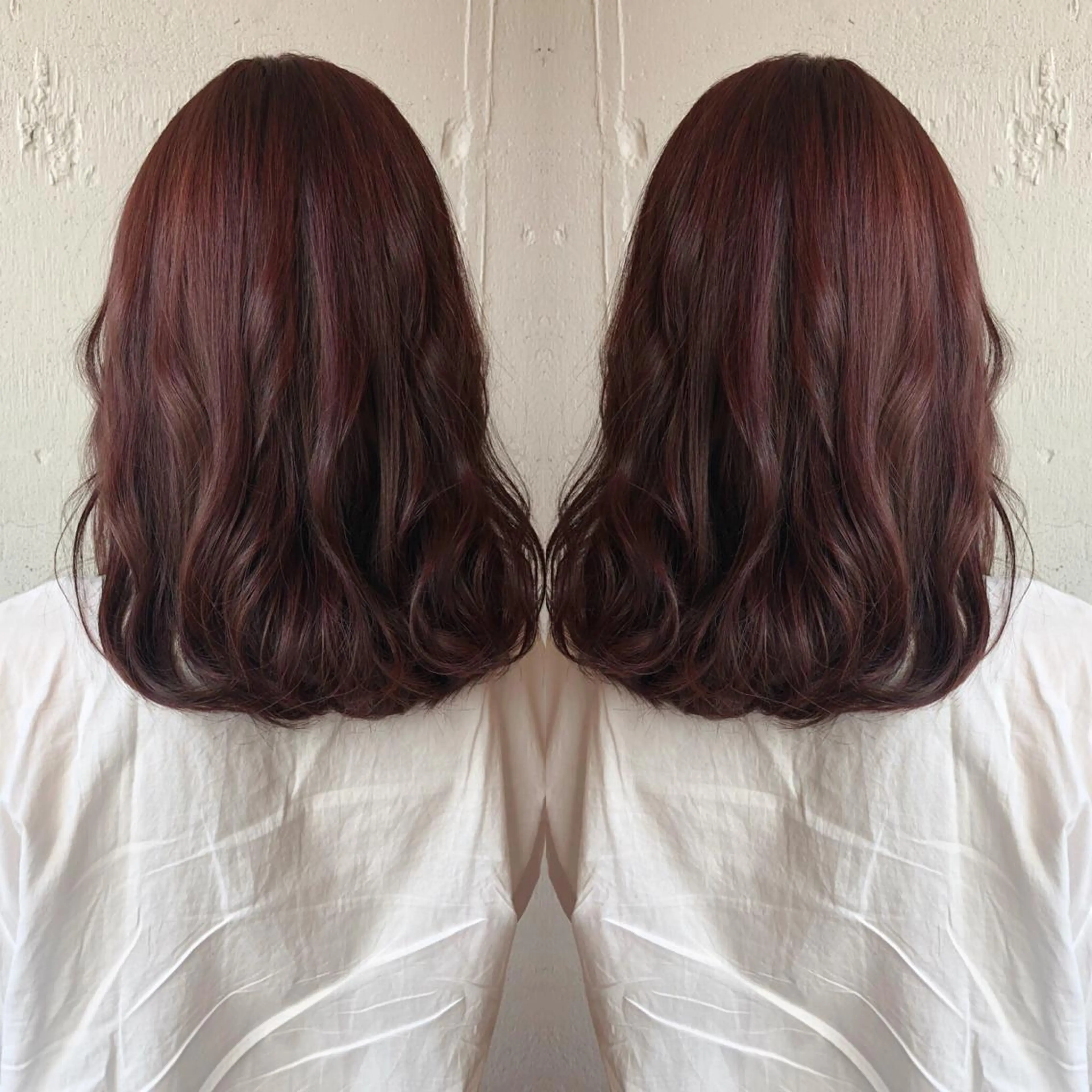 ミディアム あらき ちさとのヘアスタイル